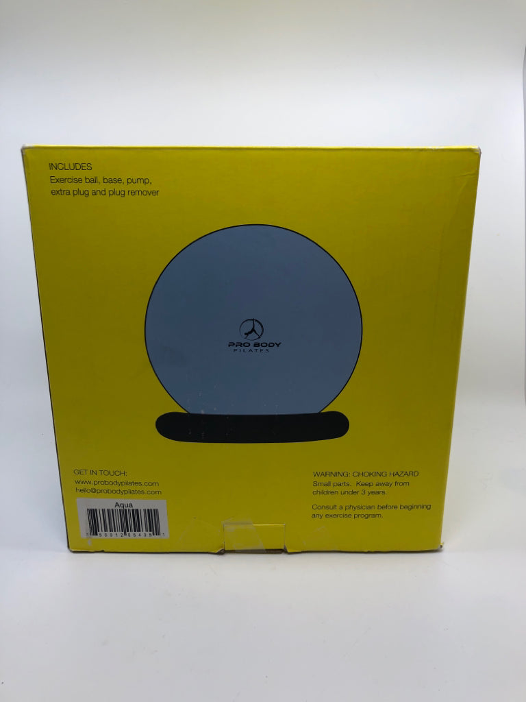 NIB SITTING BALL W/BASE.