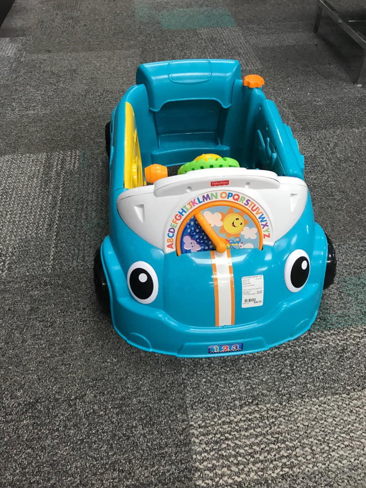 Fisher Price Pink Crawl and Go Car *NO ACCESSORIES