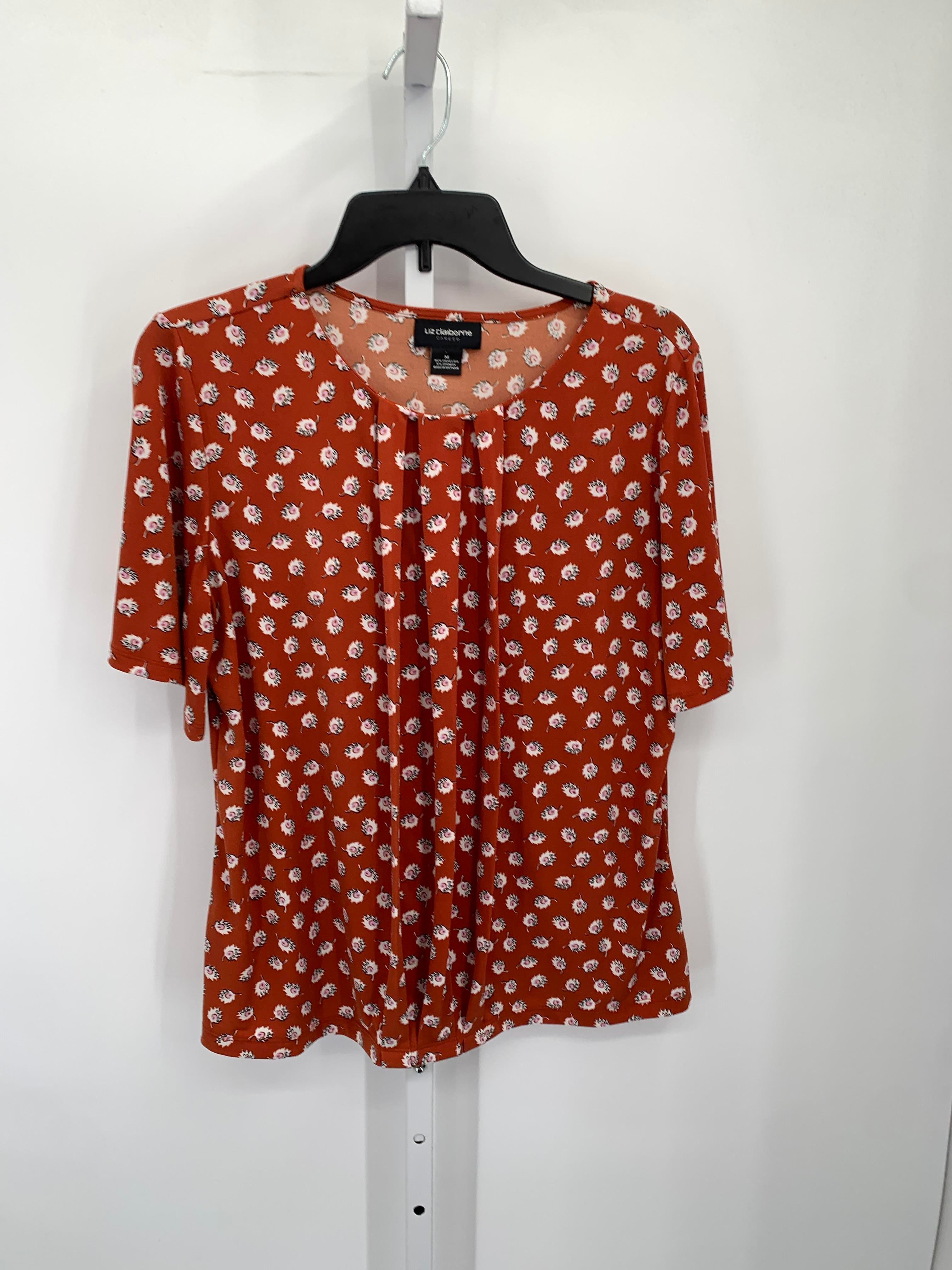 Liz Claiborne Size Medium Misses Short Sleeve Shirt