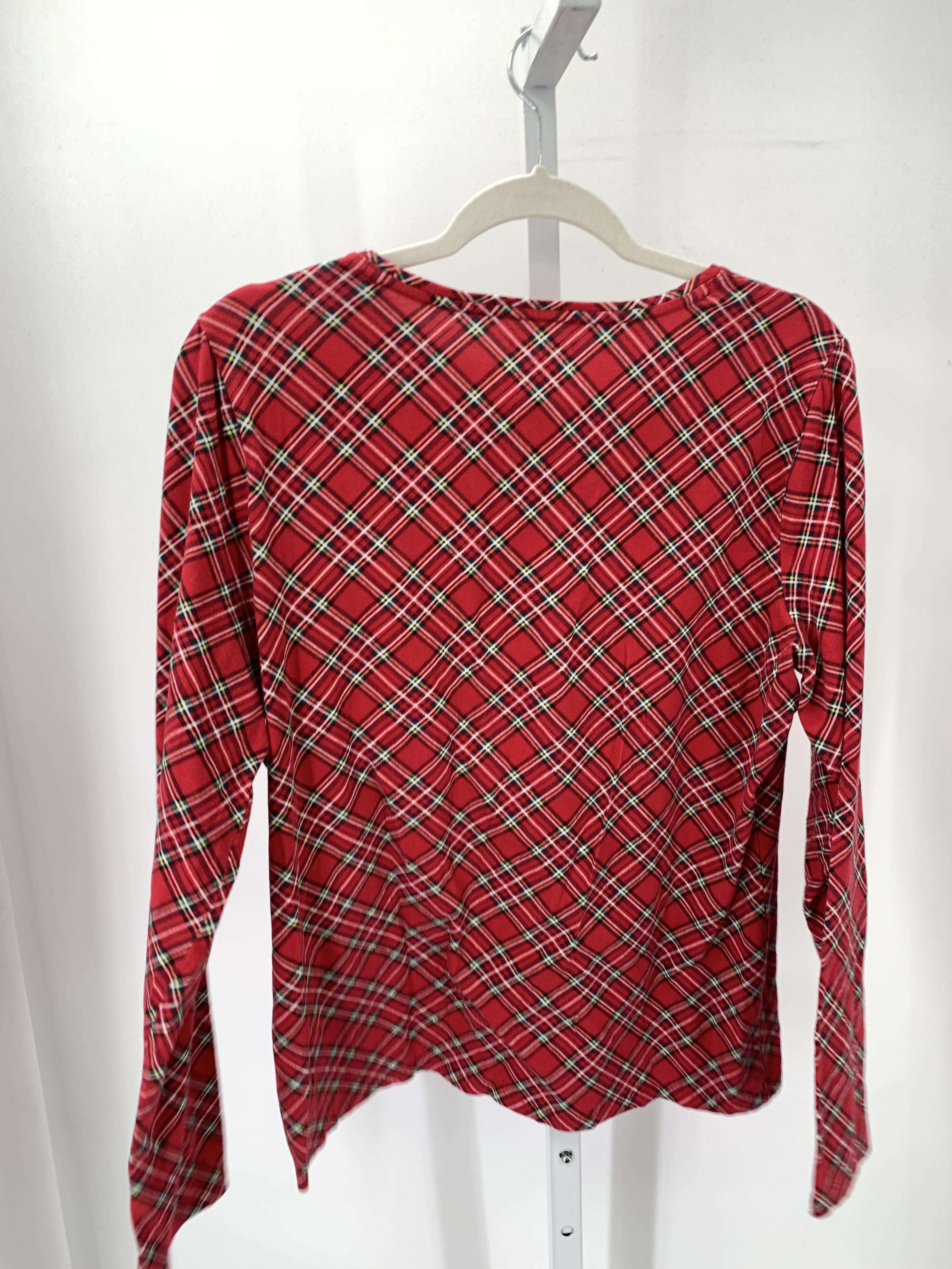 Talbots Size Large Misses Long Sleeve Shirt