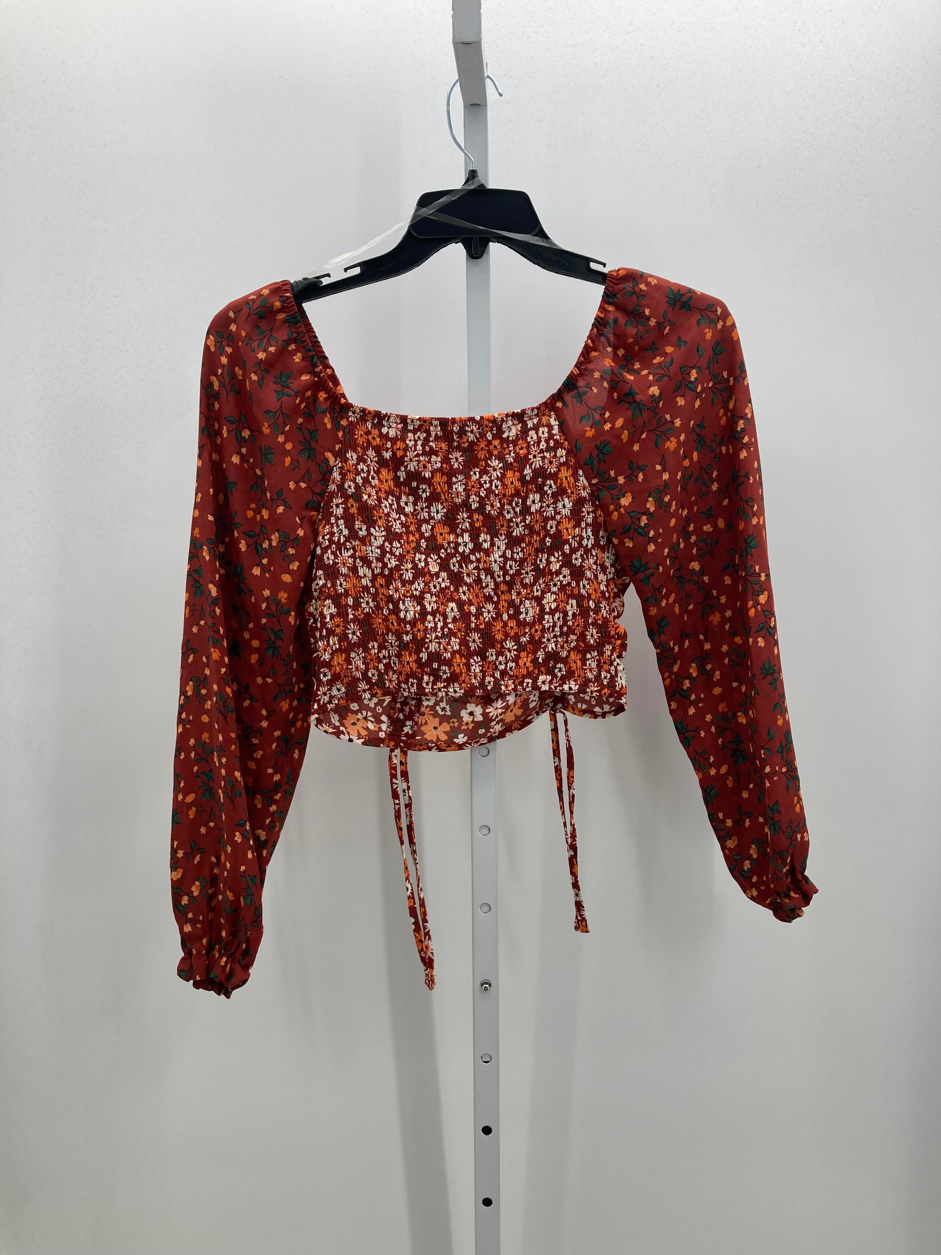 Size Small Juniors Long Sleeve Shirt