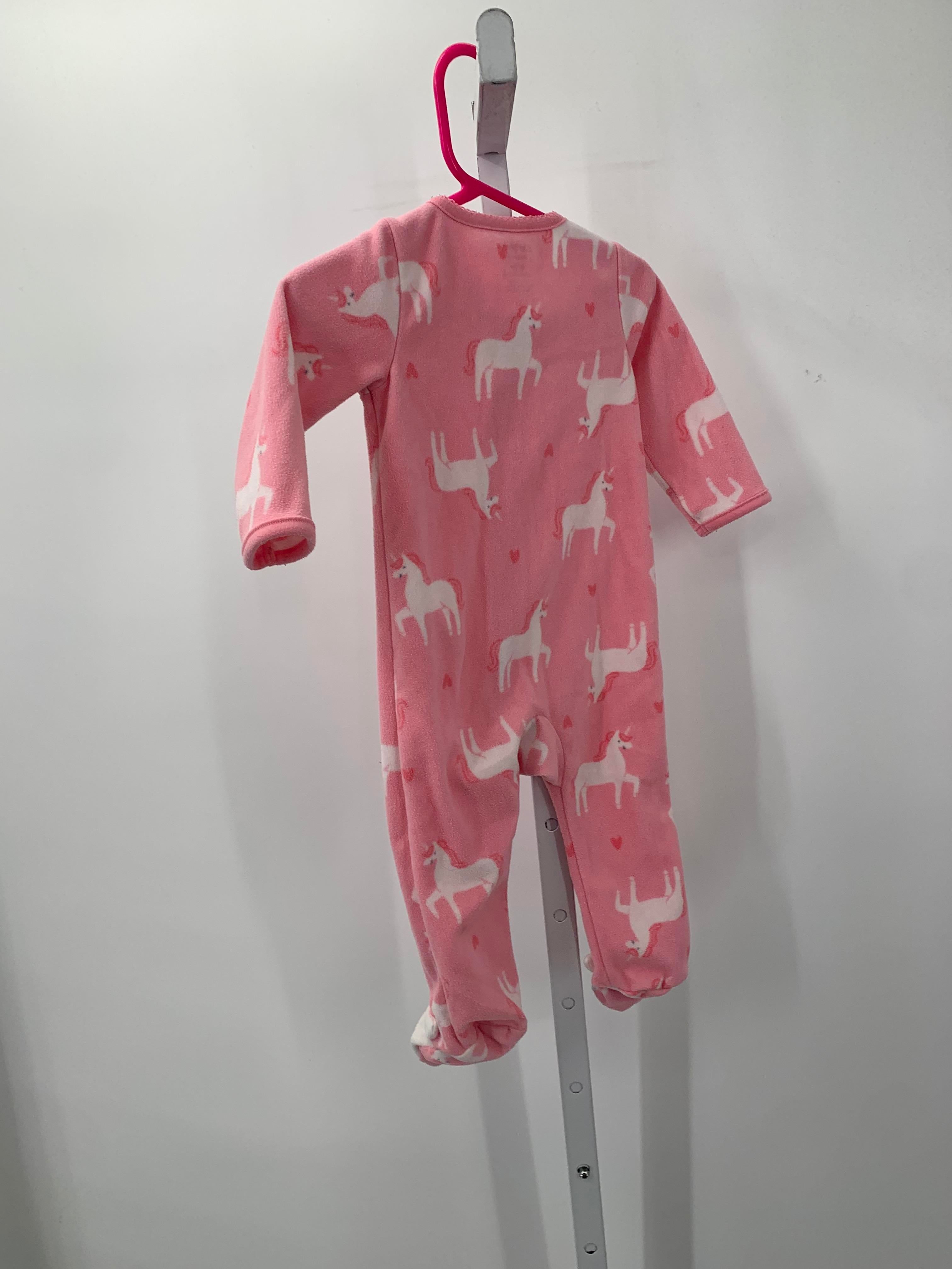 Carters Size 6-9 mon Girls Long Slv. Romper