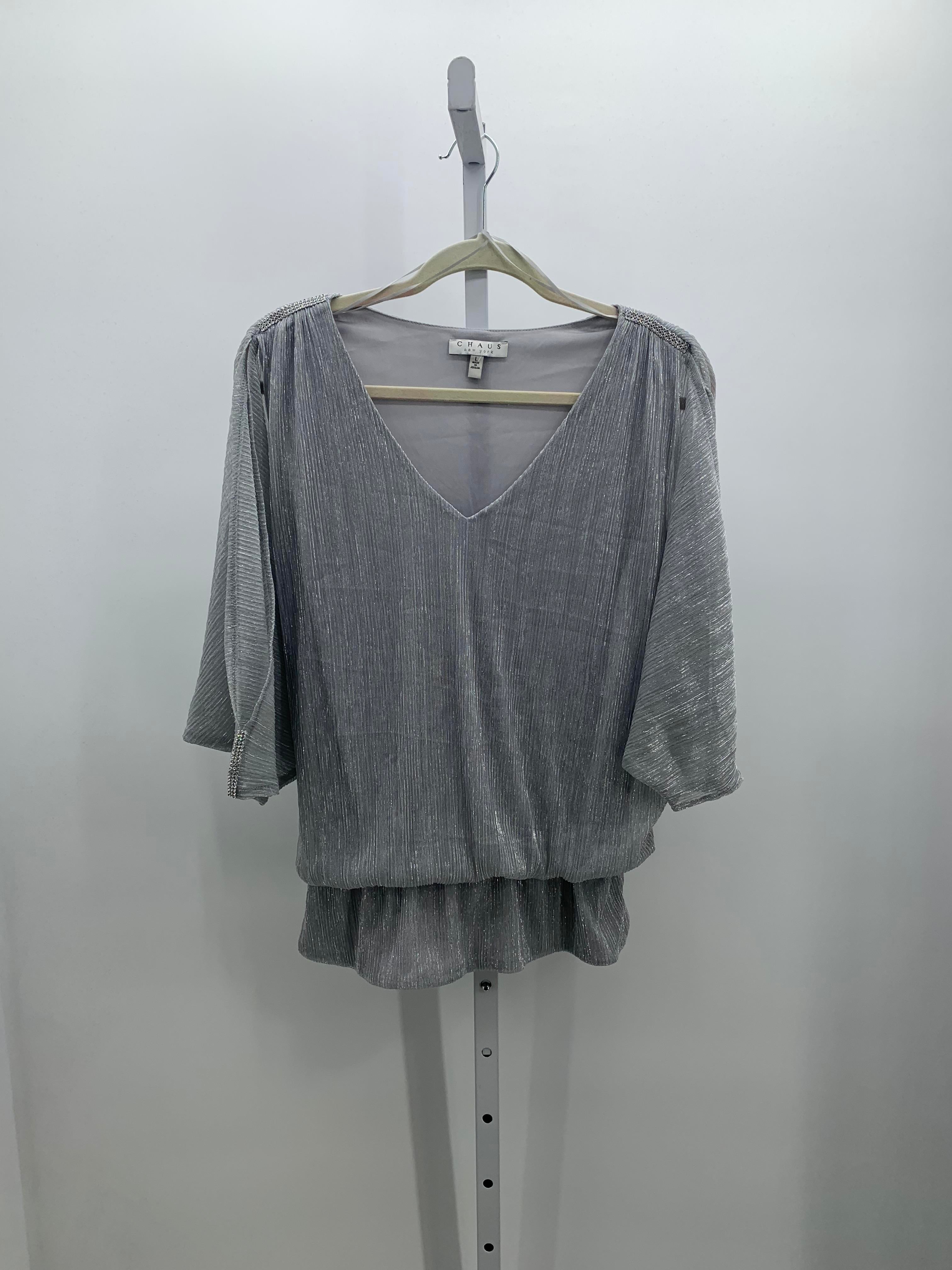 Chaus Size Large Misses Short Sleeve Dress