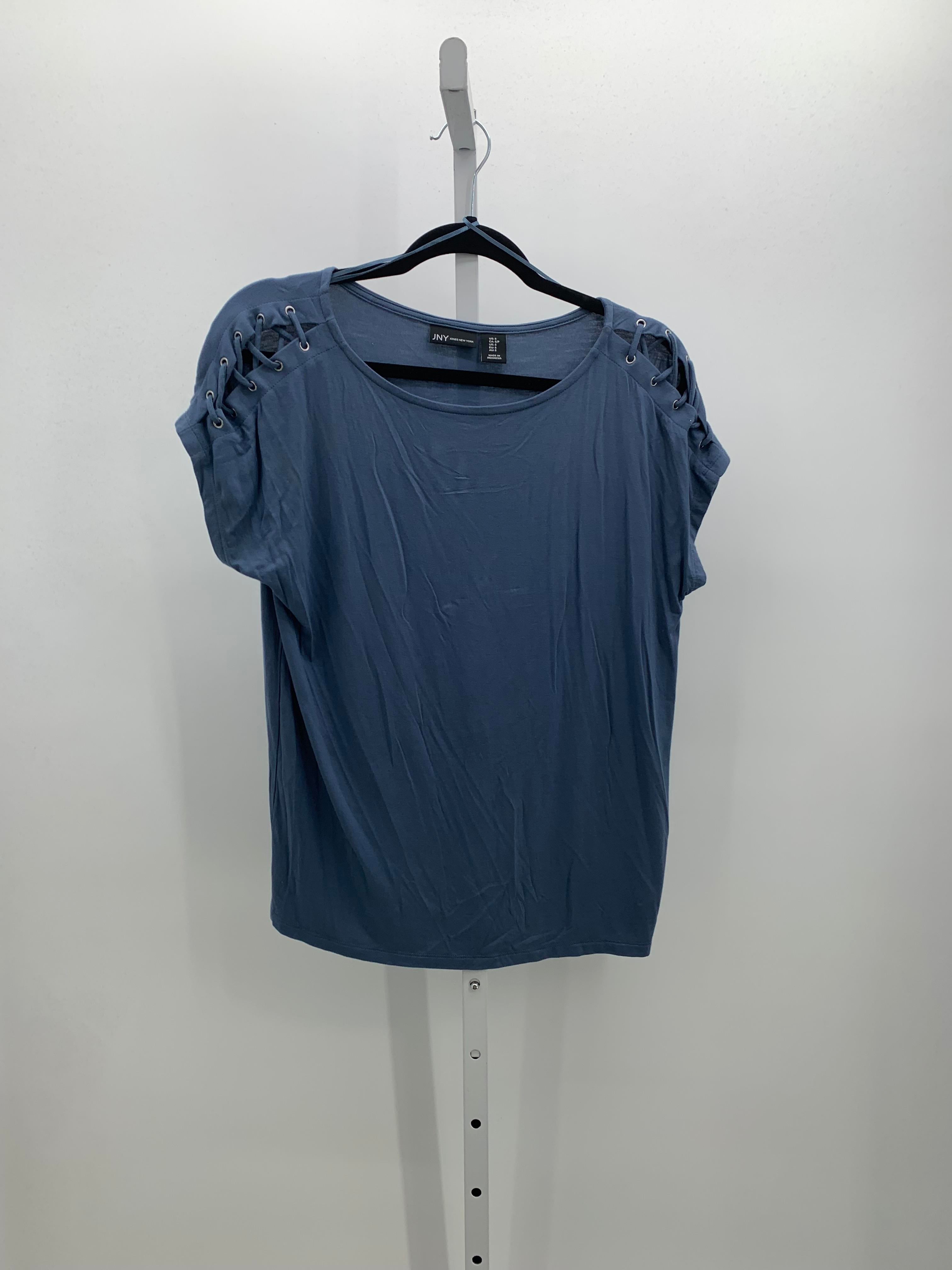 Jones New York Size Small Misses Short Sleeve Shirt
