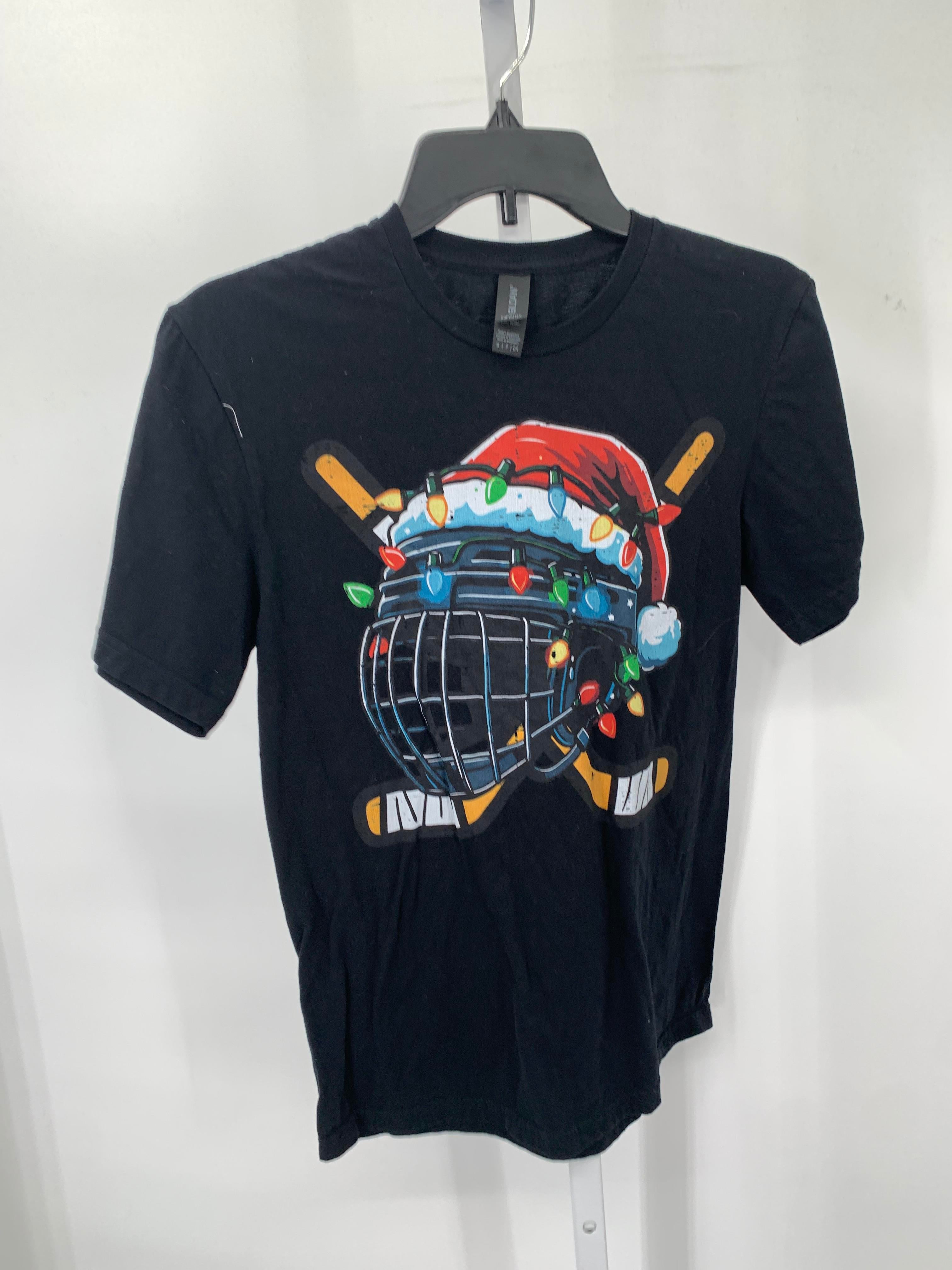 SHORT SLV SHIRT HOCKEY MASK XMAS LIGHTS
