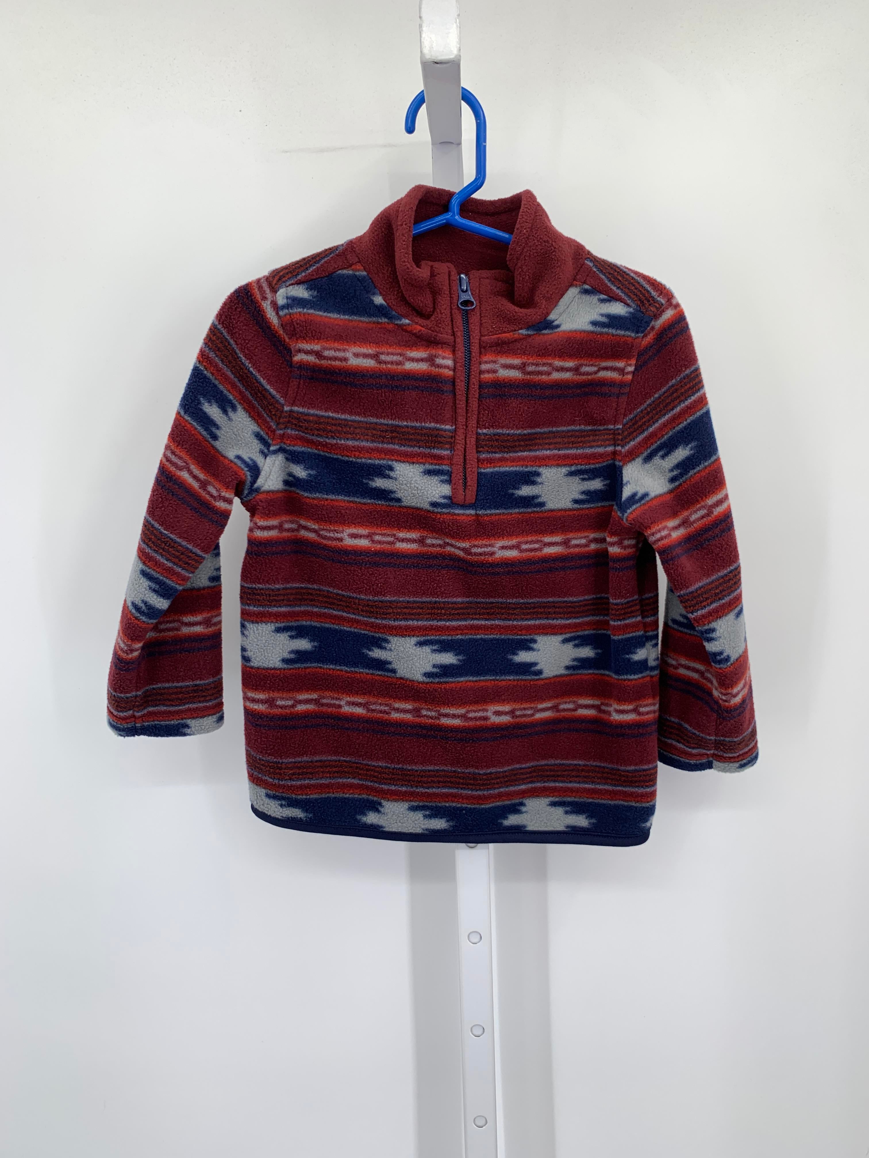 PATTERN STRIPES FLEECE