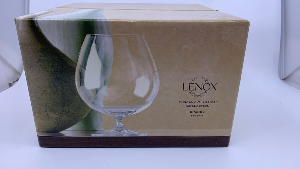 NIB 4 LENOX CLEAR BRADY GLASSES.