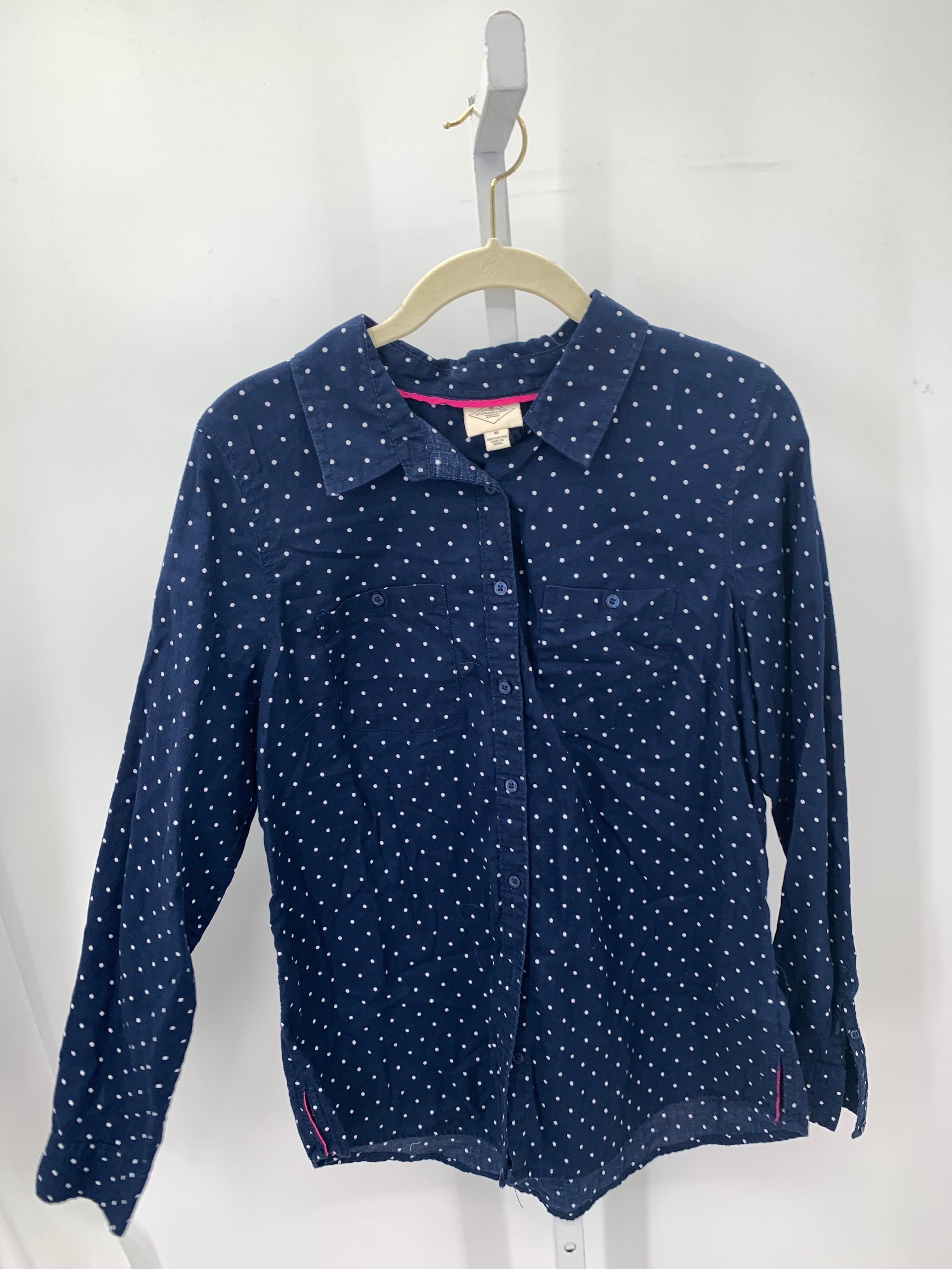 St. Johns Bay Size Medium Misses Long Sleeve Shirt