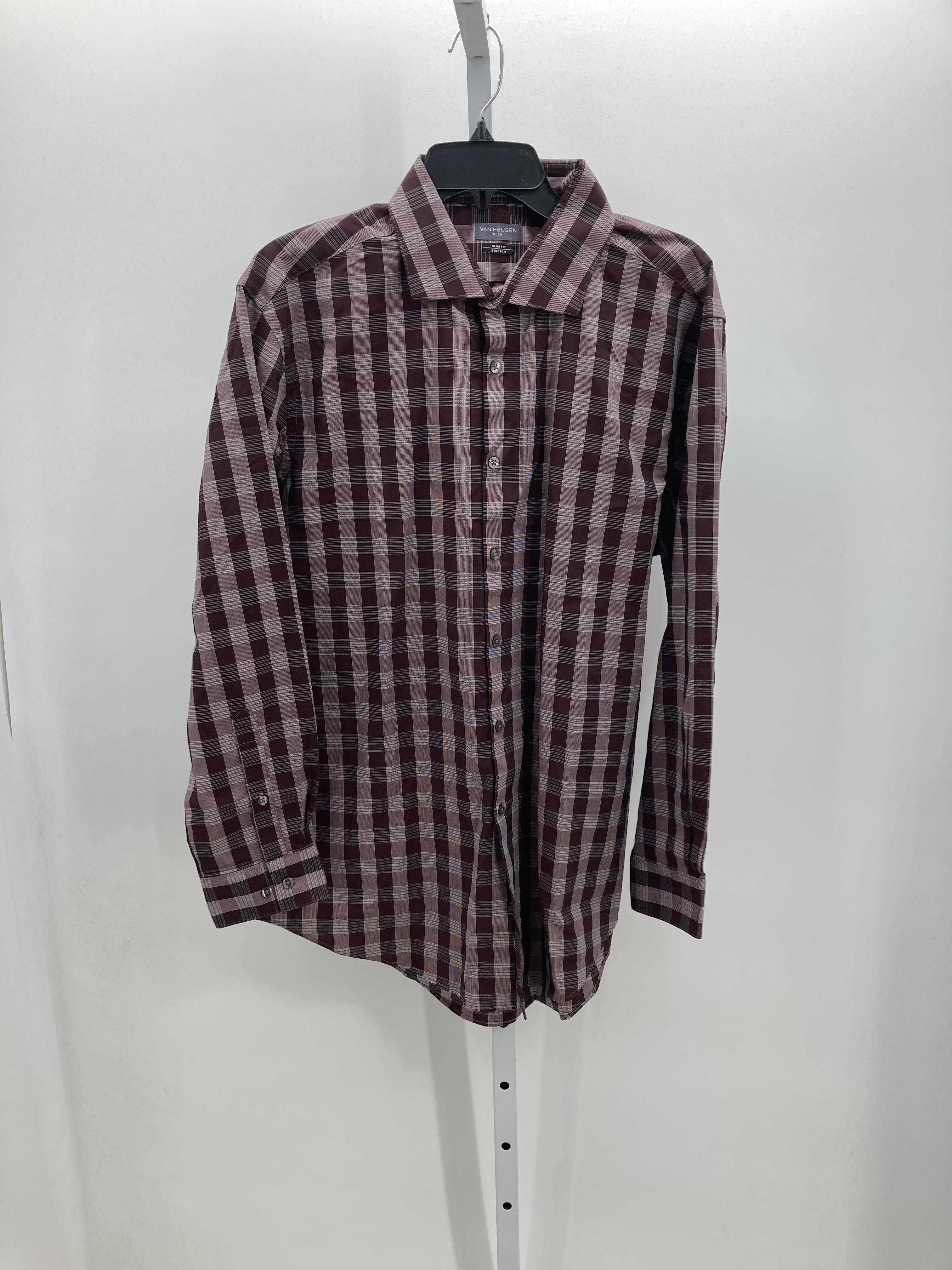PLAID BTN DOWN
