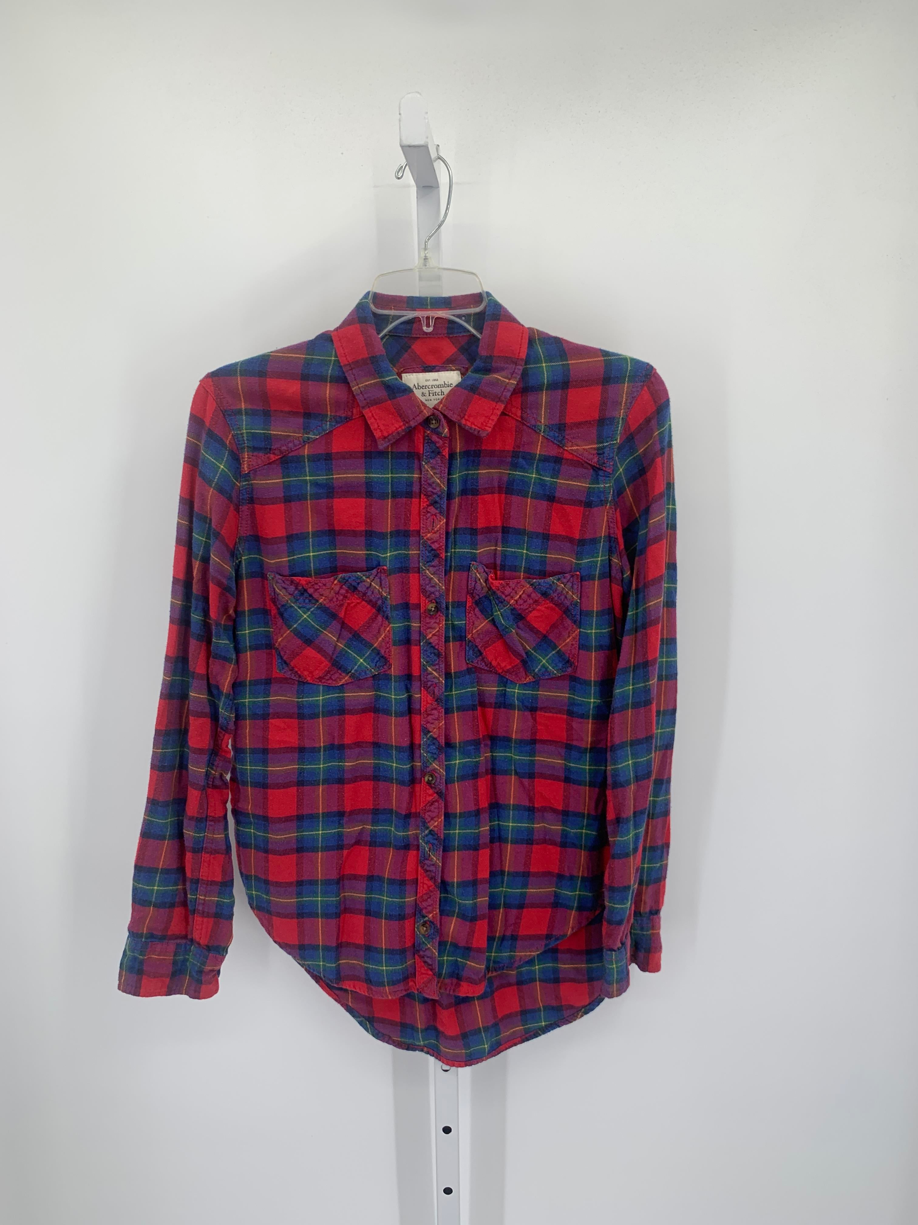 Abercrombie Size Medium Juniors Long Sleeve Shirt