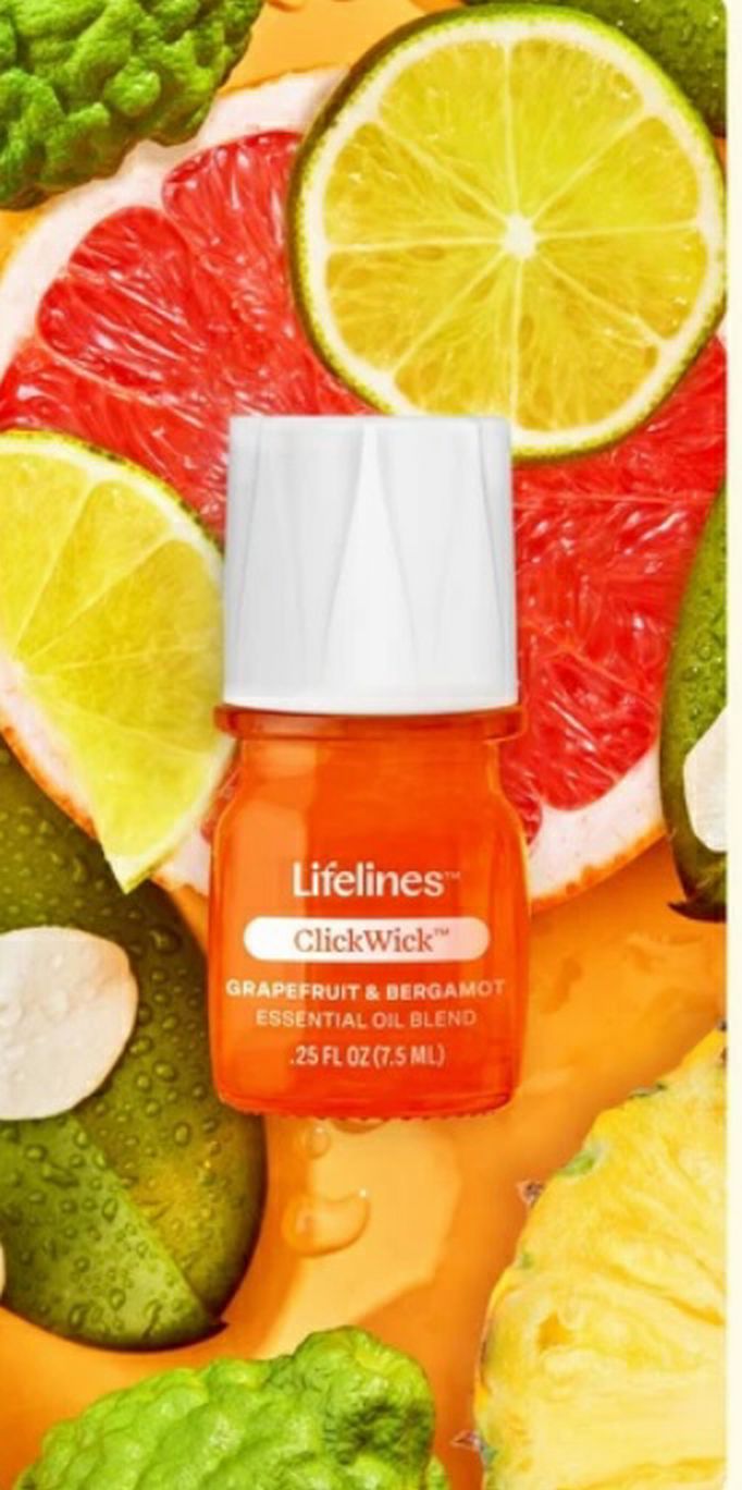 New - Clickwick Diffuser Refill - Grapefruit & Bergamot