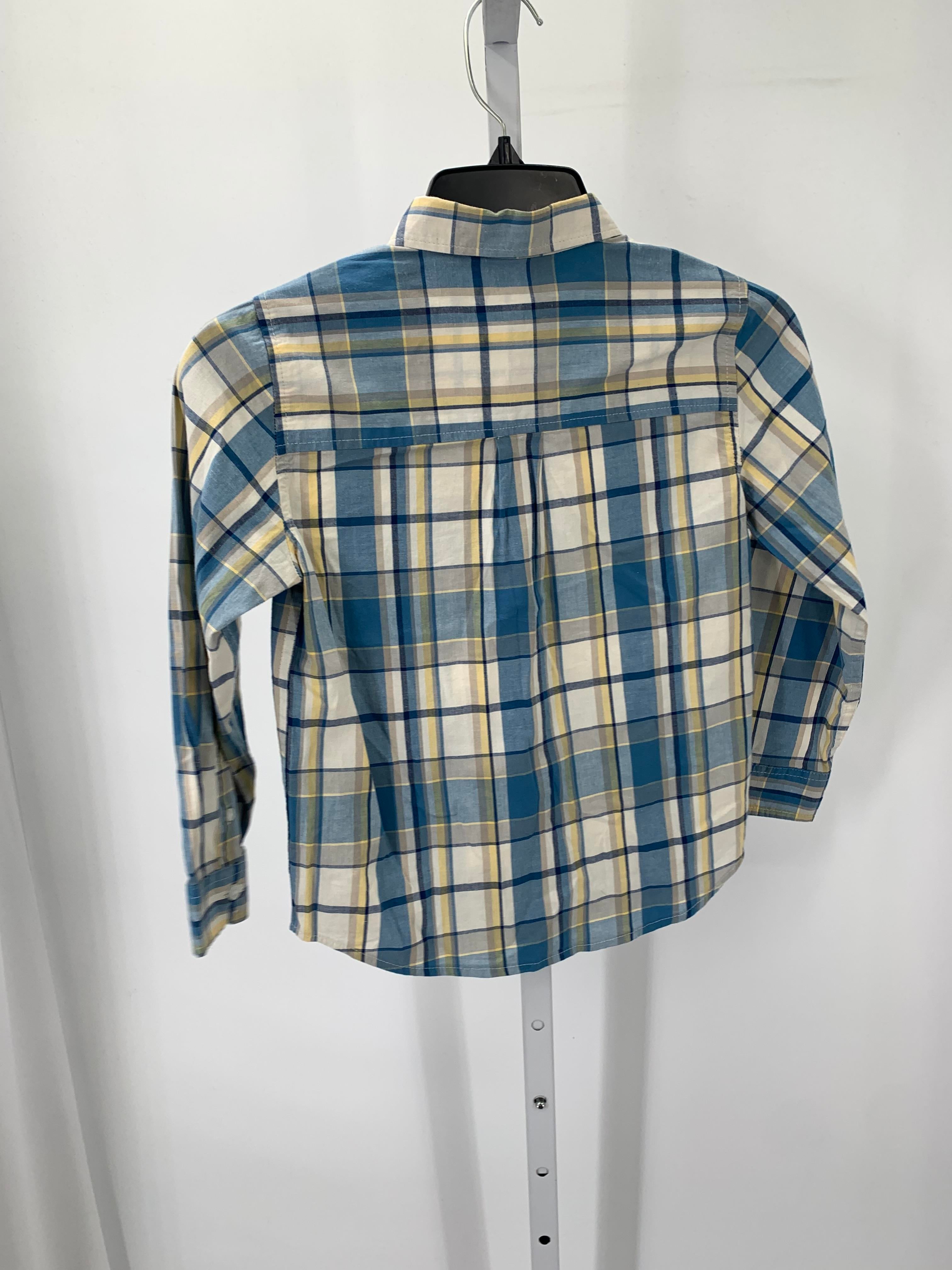 PLAID BTN DOWN