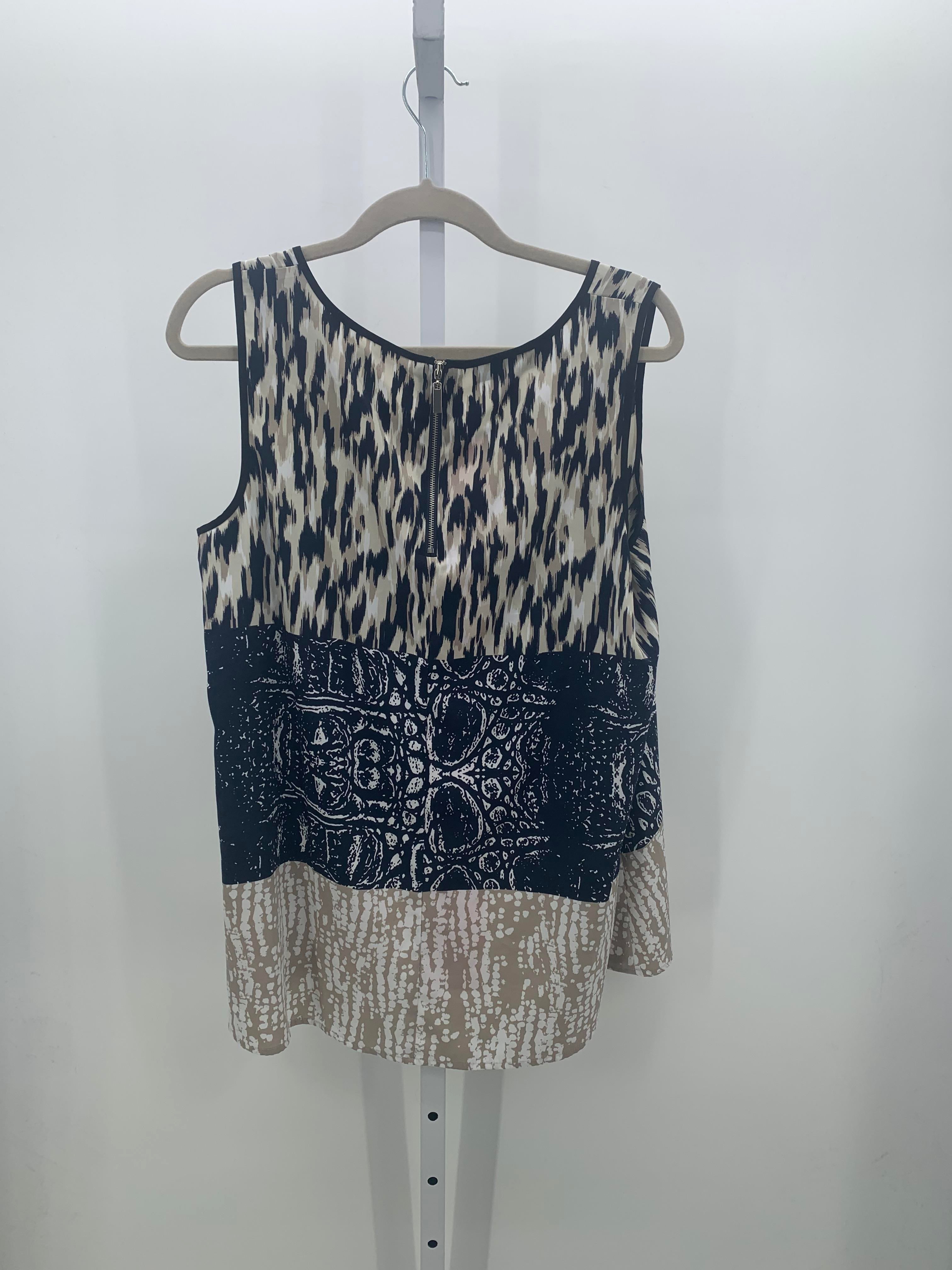 Alfani Size 12 Misses Sleeveless Shirt