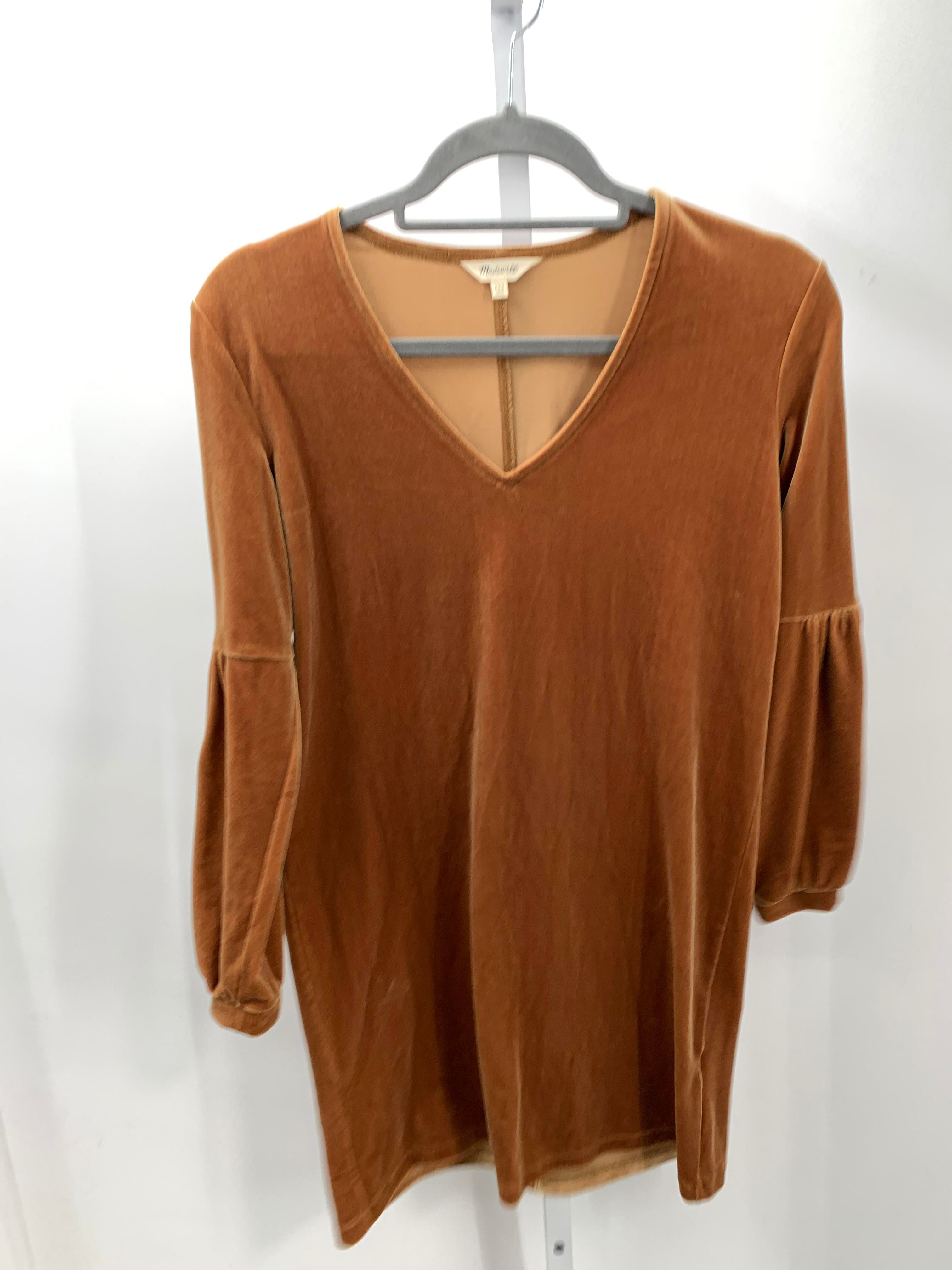 Madewell Size XX Small Misses Long Sleeve Dress