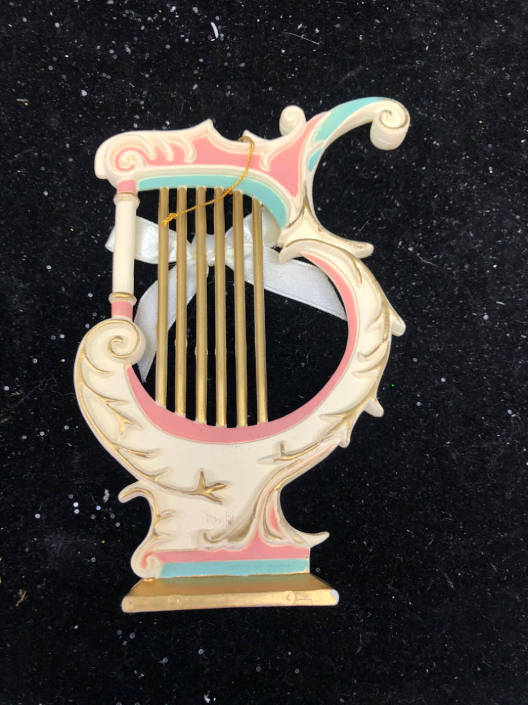 PASTEL VICTORIAN HARP.