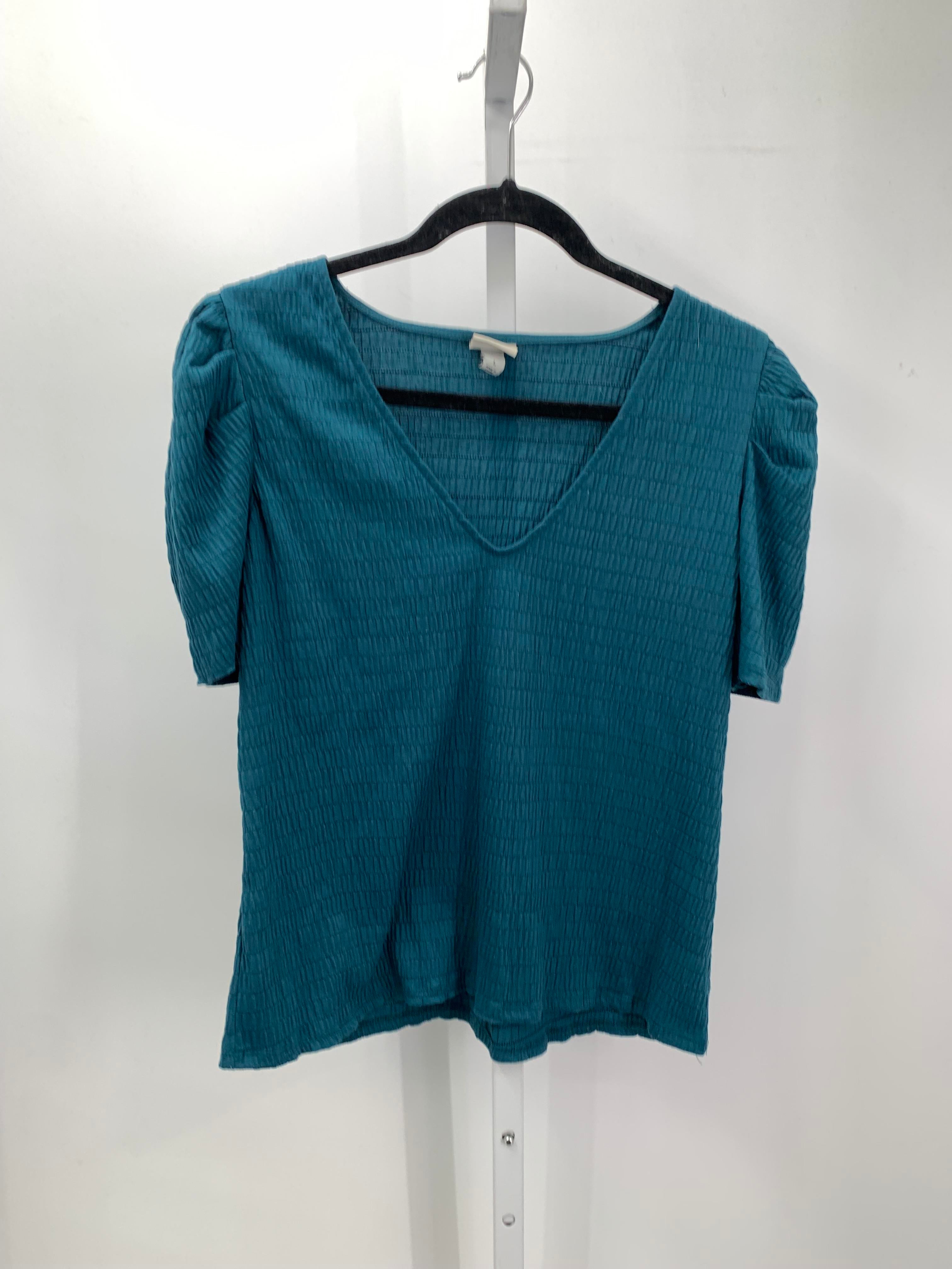A New Day Size Large Misses Short Sleeve Shirt