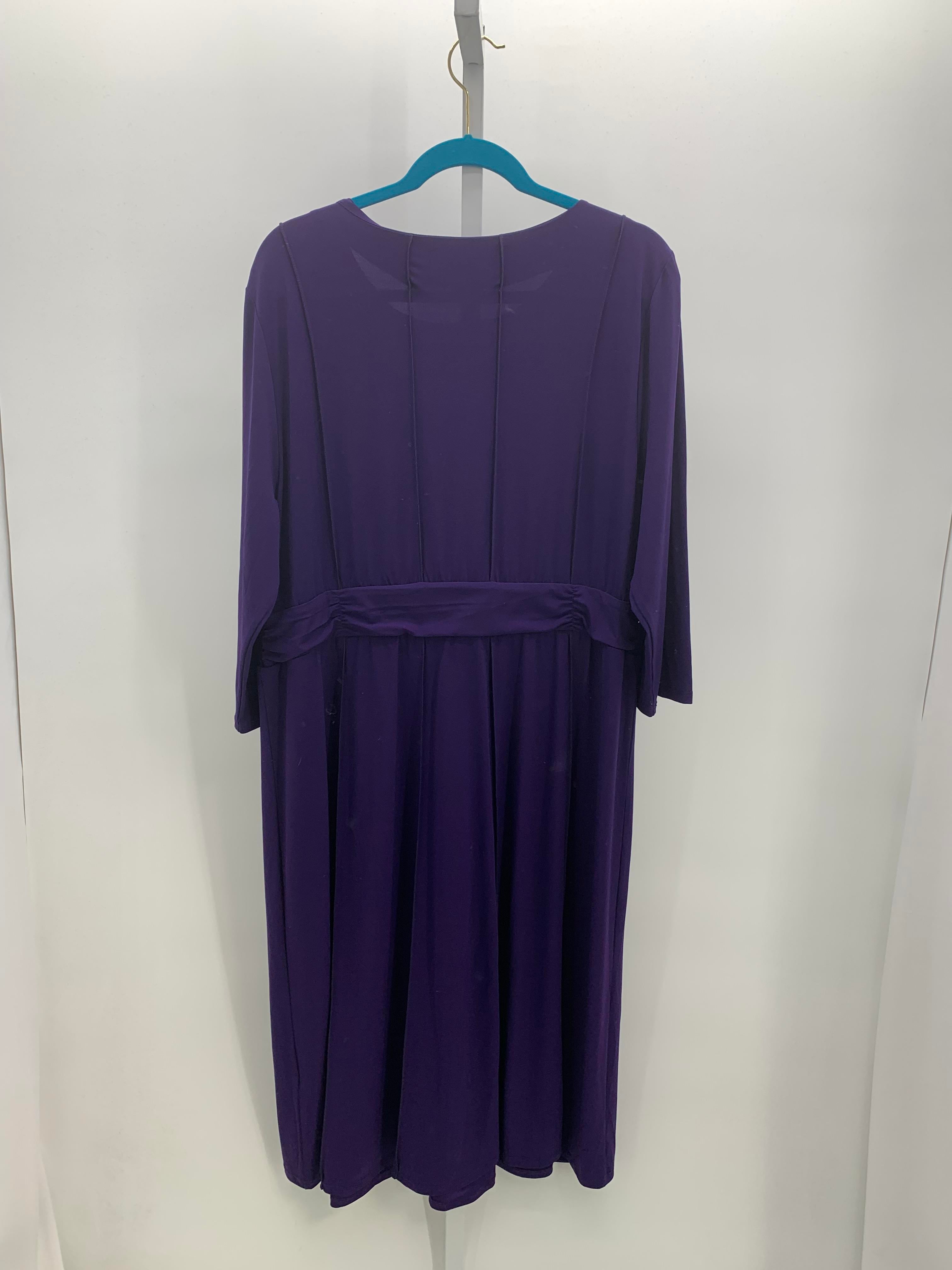 Size Extra Large Misses 3/4 Sleeve Dress