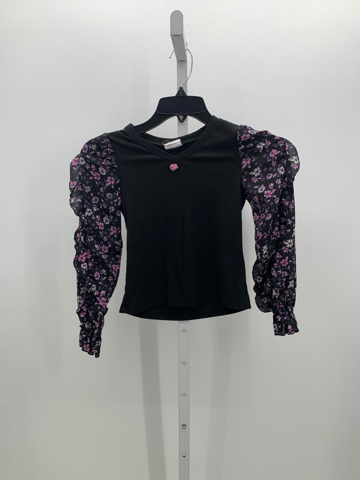 Self Esteem Size 6-7 Girls Long Sleeve Shirt