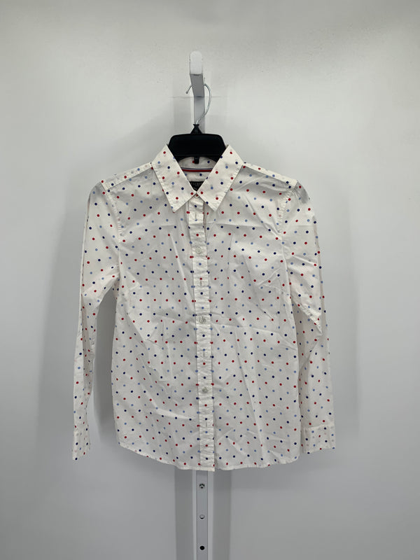 Talbots Size Small Petite Petite Long Sleeve Shirt