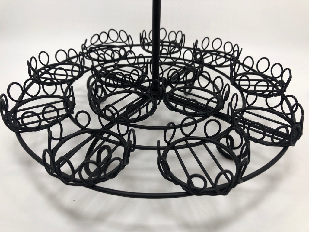 3 TIER METAL CUPCAKE STAND.