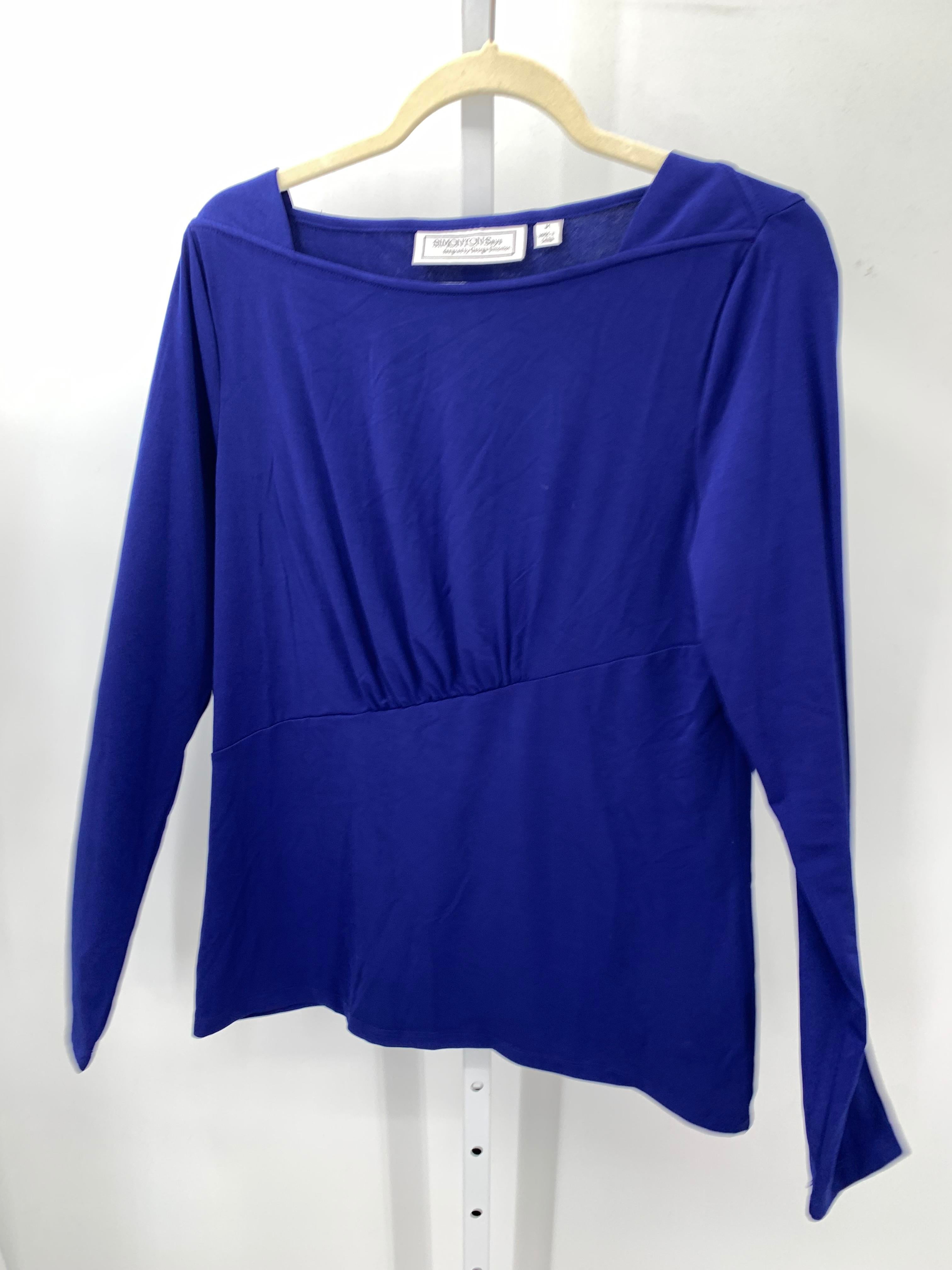 Simonton Says Size Medium Misses Long Sleeve Shirt