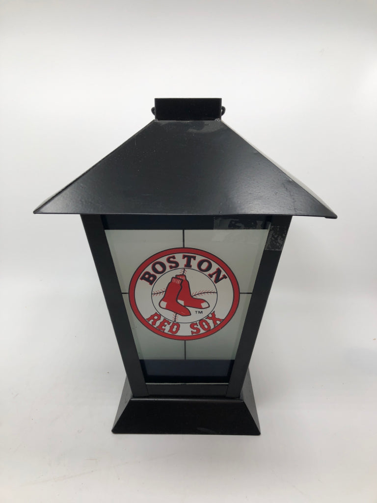 BOSTON RED SOX CANDLE LANTERN.