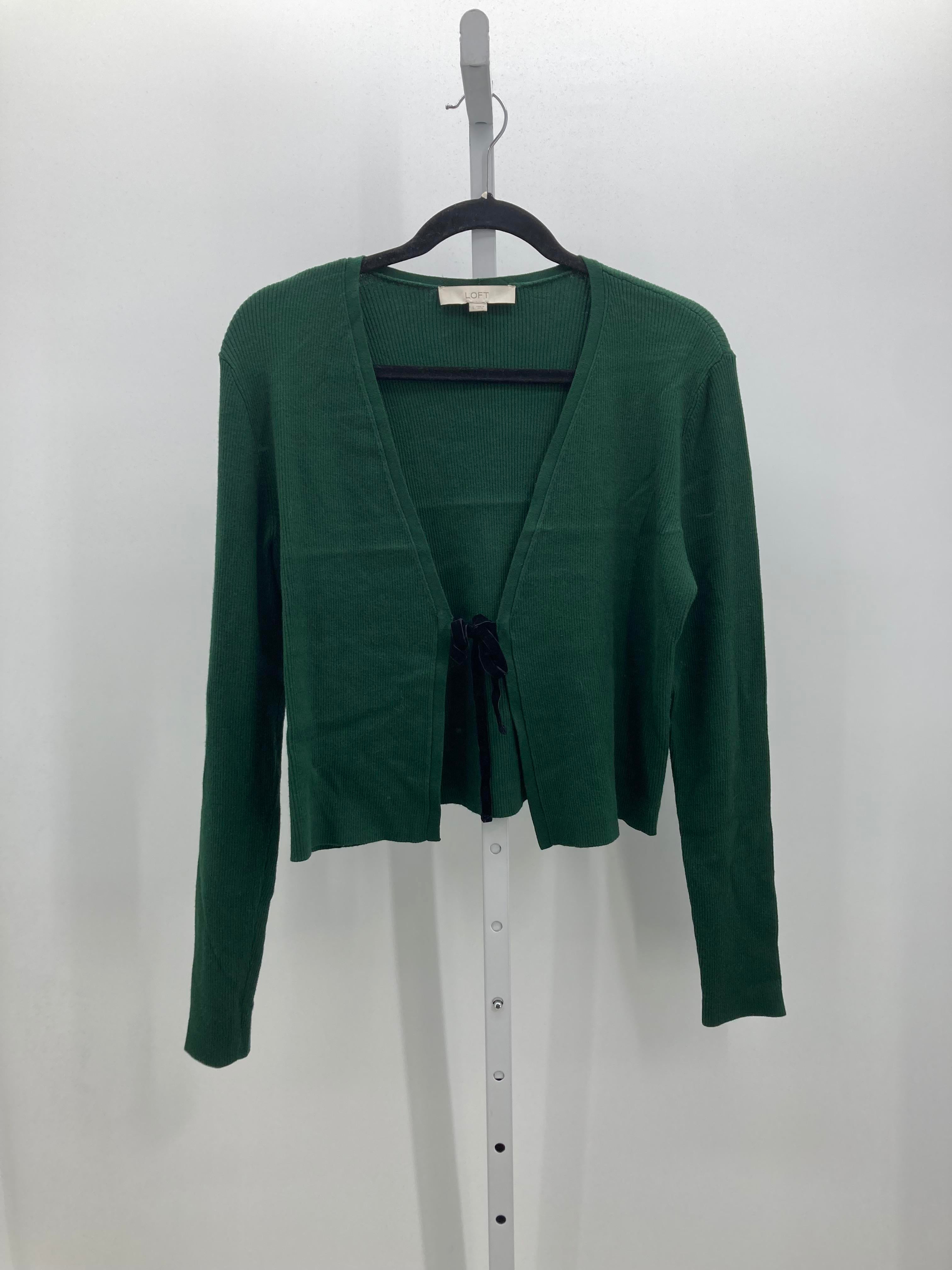 Loft Size Large Misses Long Slv Sweater