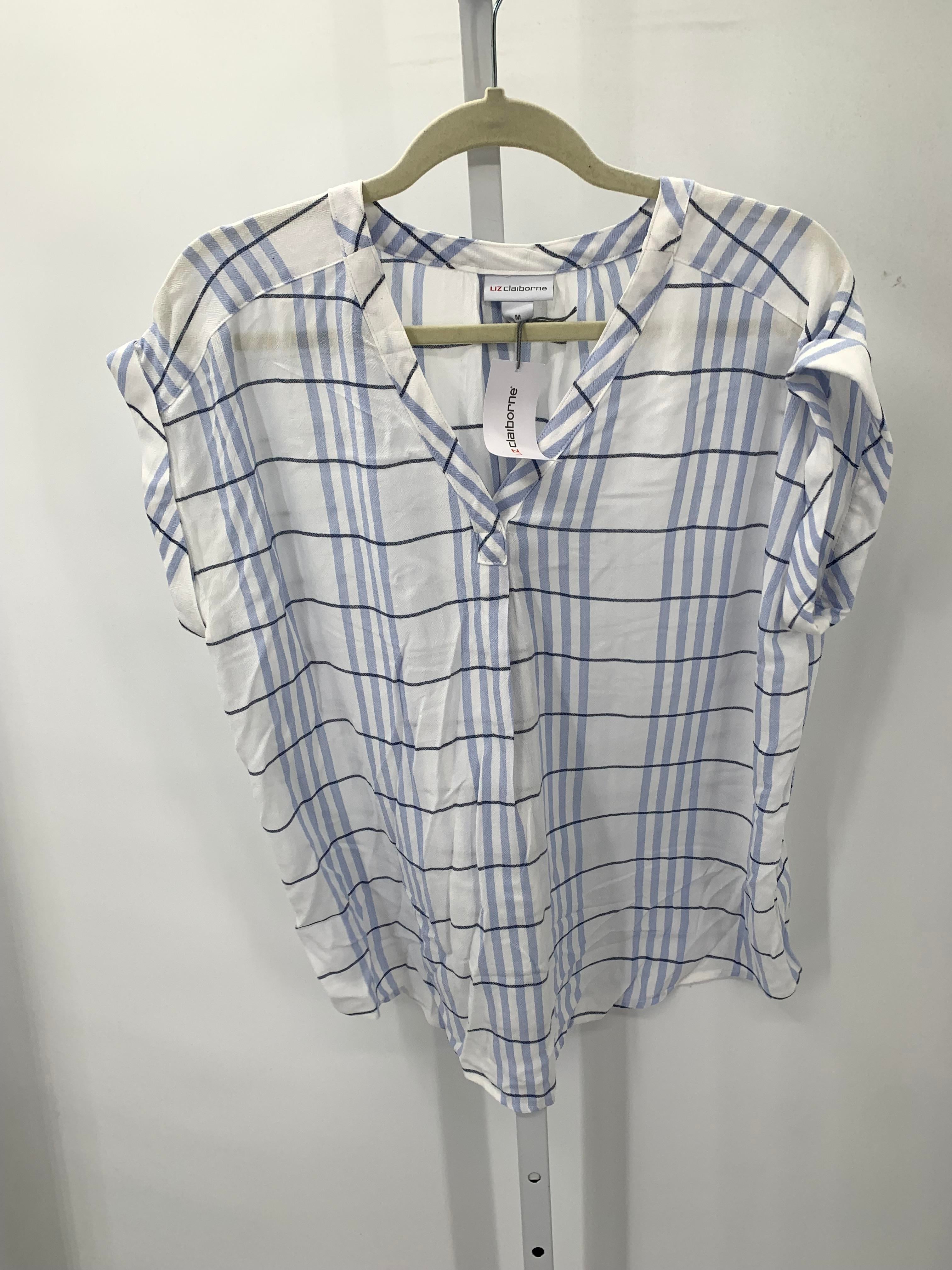 Liz Claiborne Size Medium Misses Short Sleeve Shirt