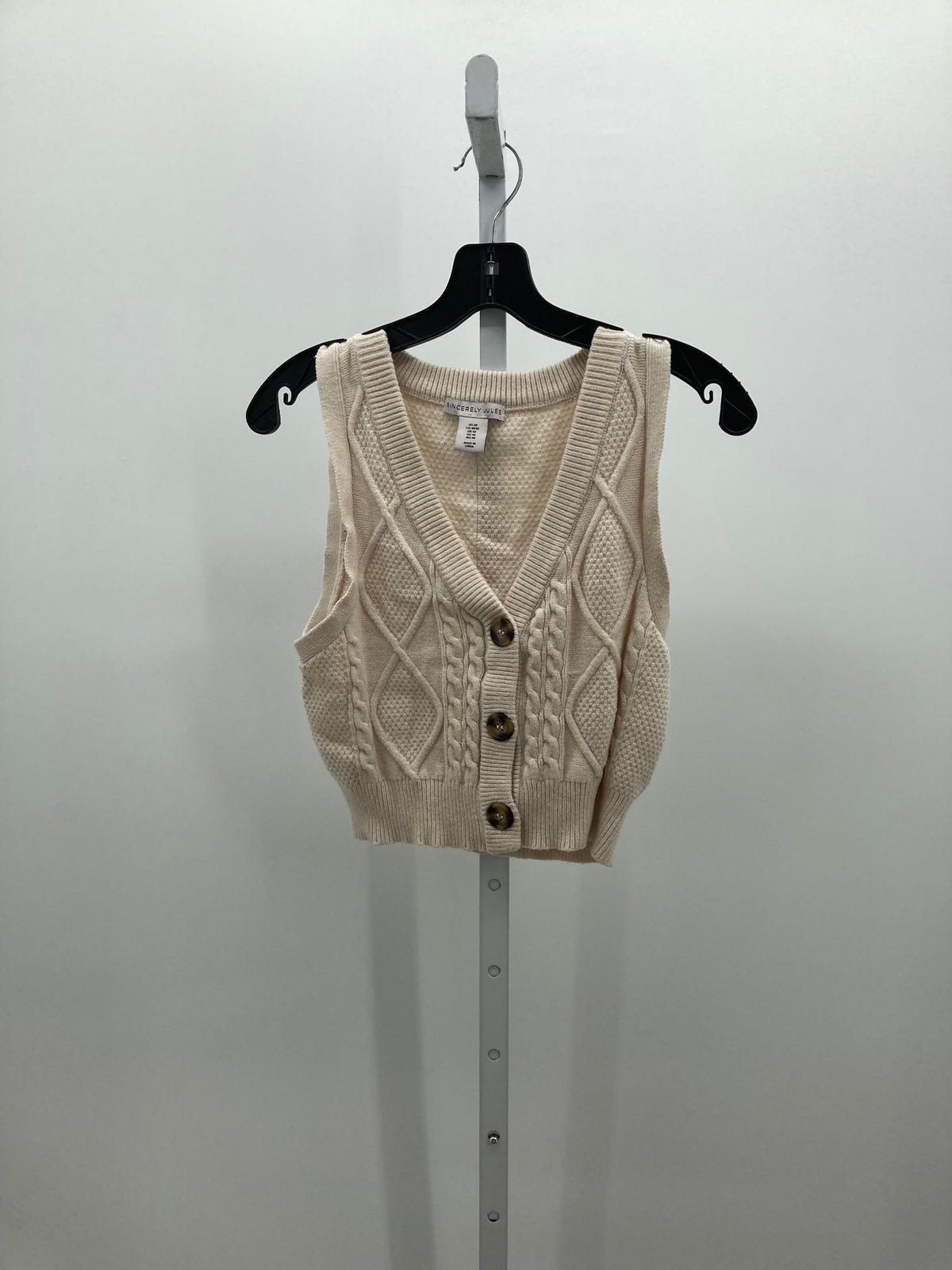 SINCERELY JULES Size Medium Juniors Vest