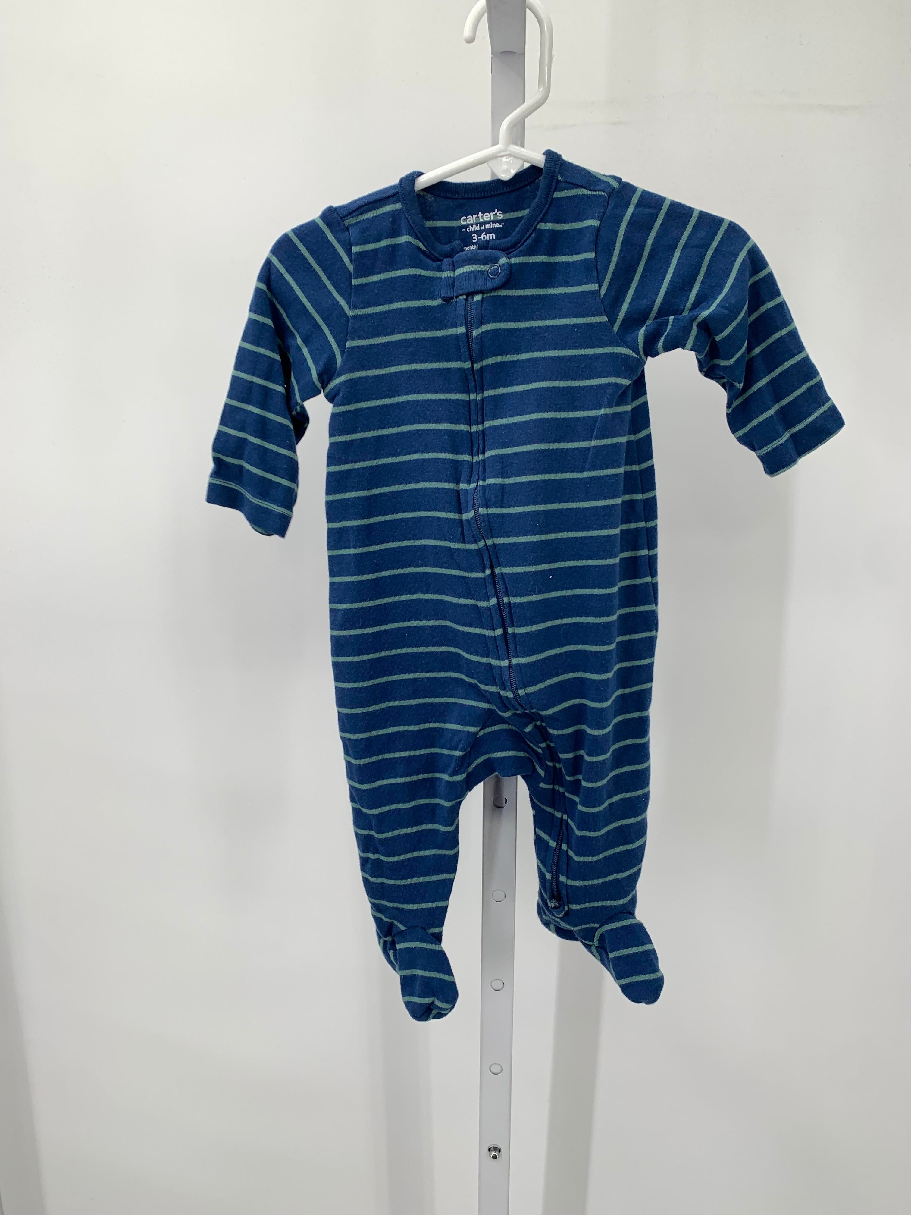 GREEN STRIPES ZIP KNIT