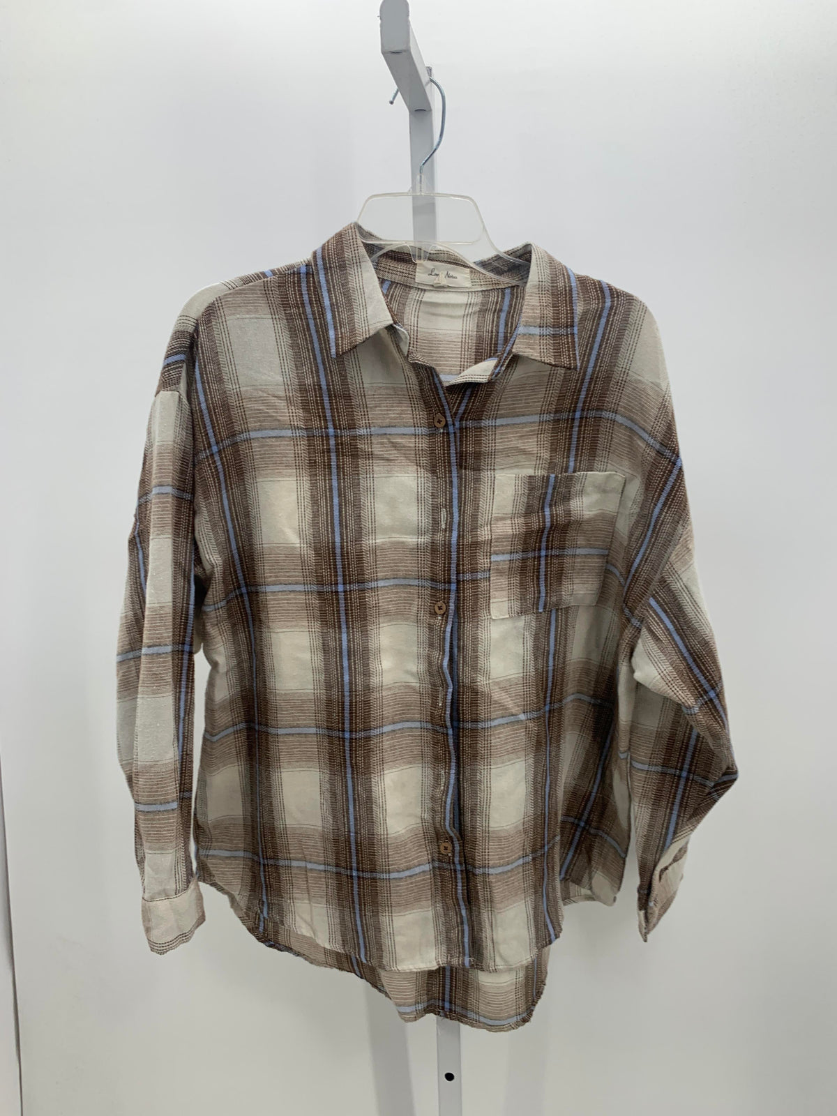 Love Notes Size Medium Juniors Long Sleeve Shirt