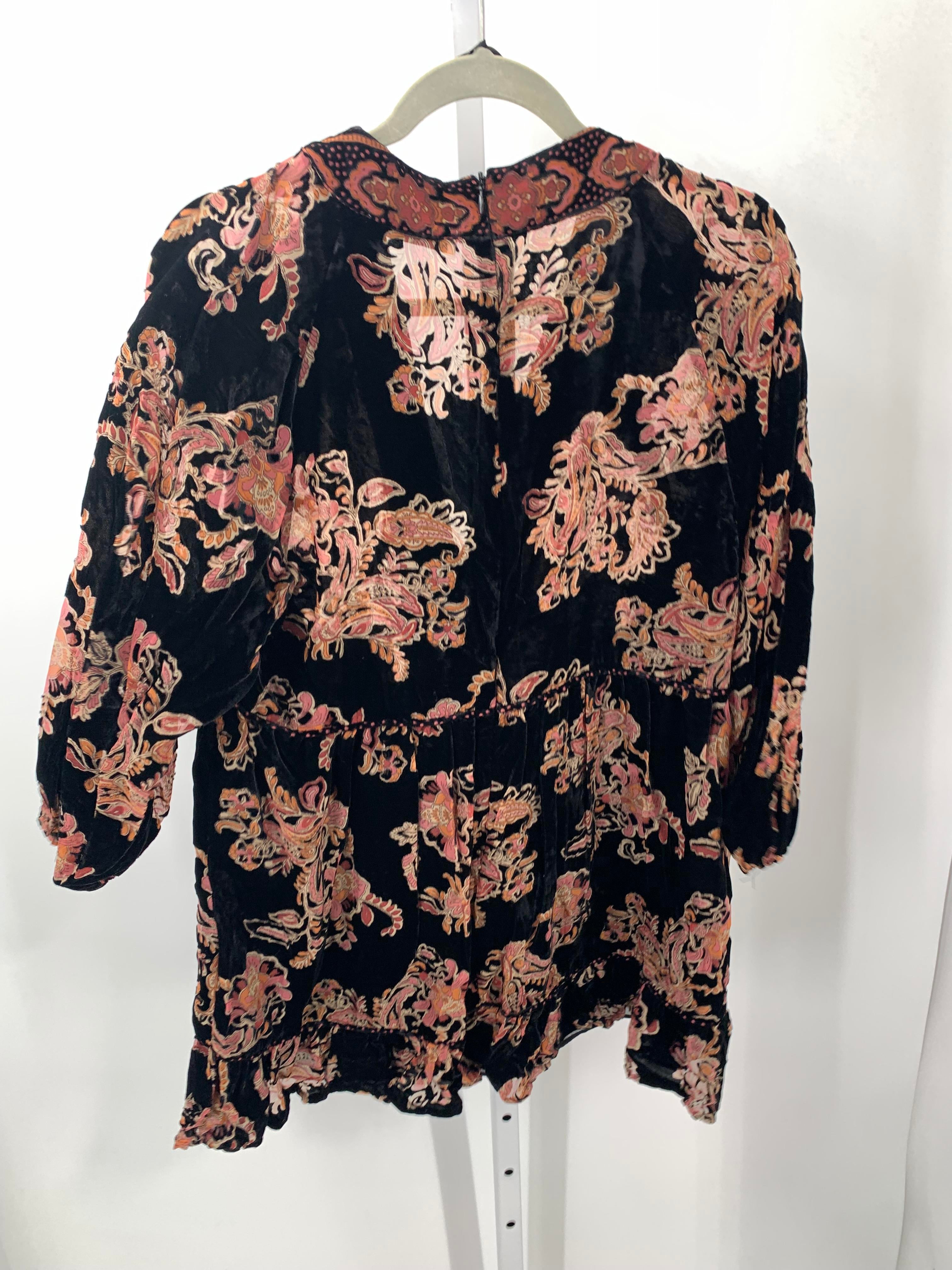 Zara Size Large Misses Long Sleeve Dress