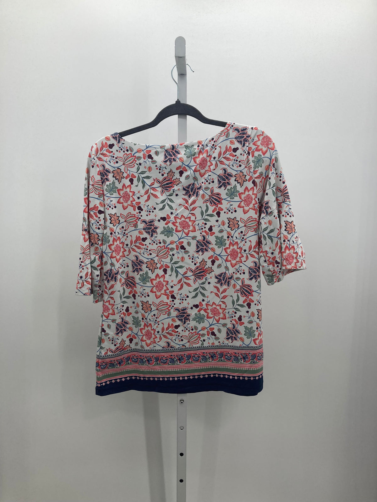 Charter Club Size Small Misses Short Sleeve Shirt