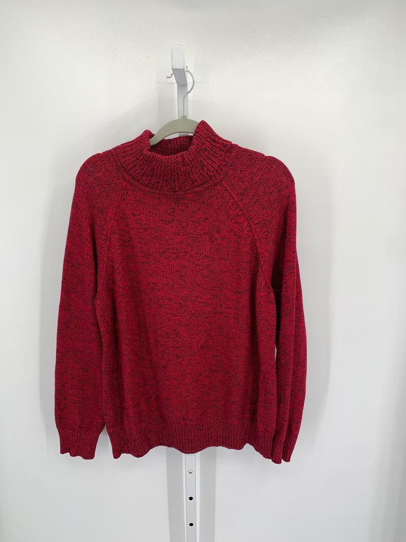 Karen Scott Size Large Misses Long Slv Sweater