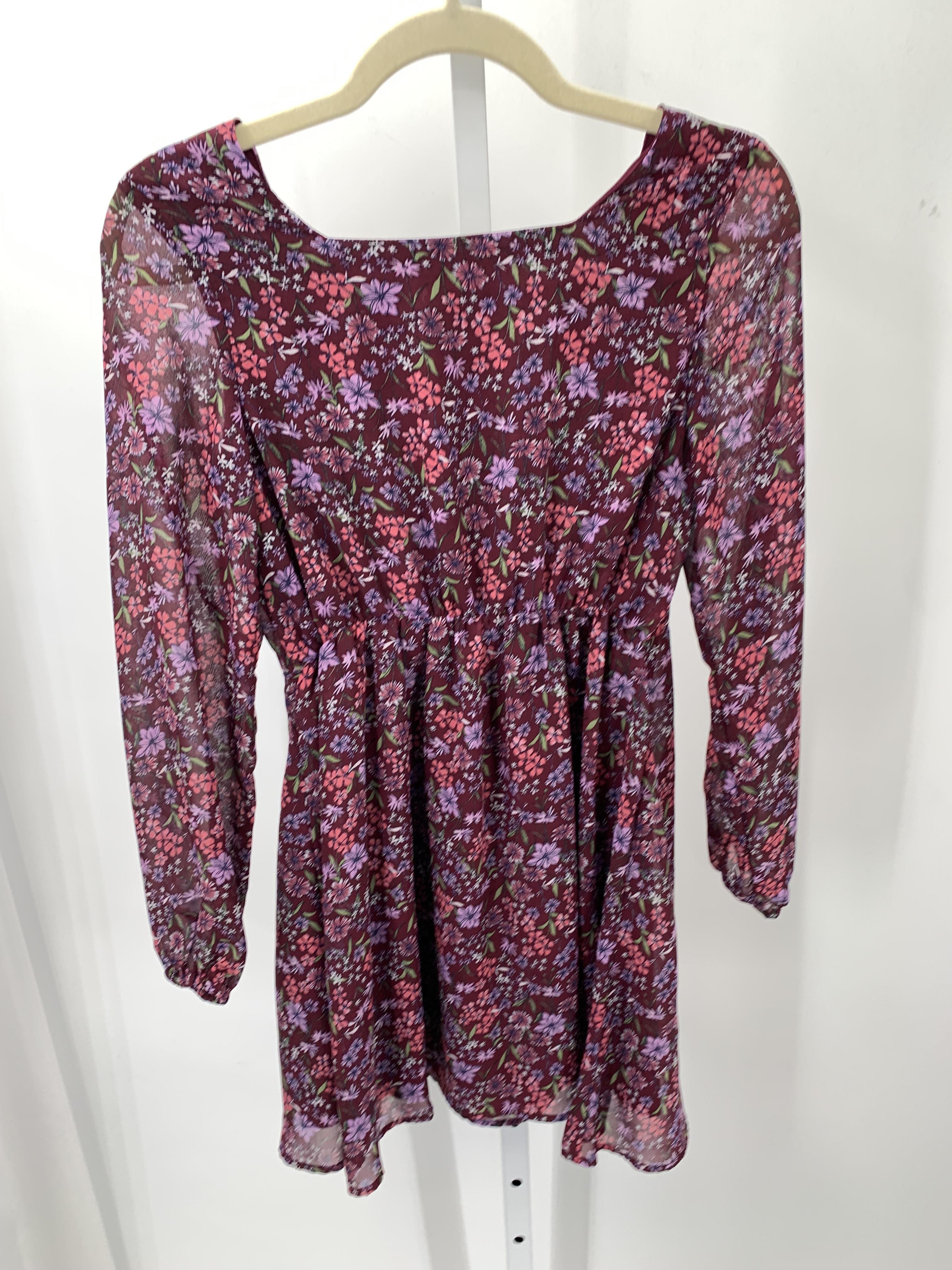 Children's Place Size 14 Girls Long Sleeve Dress