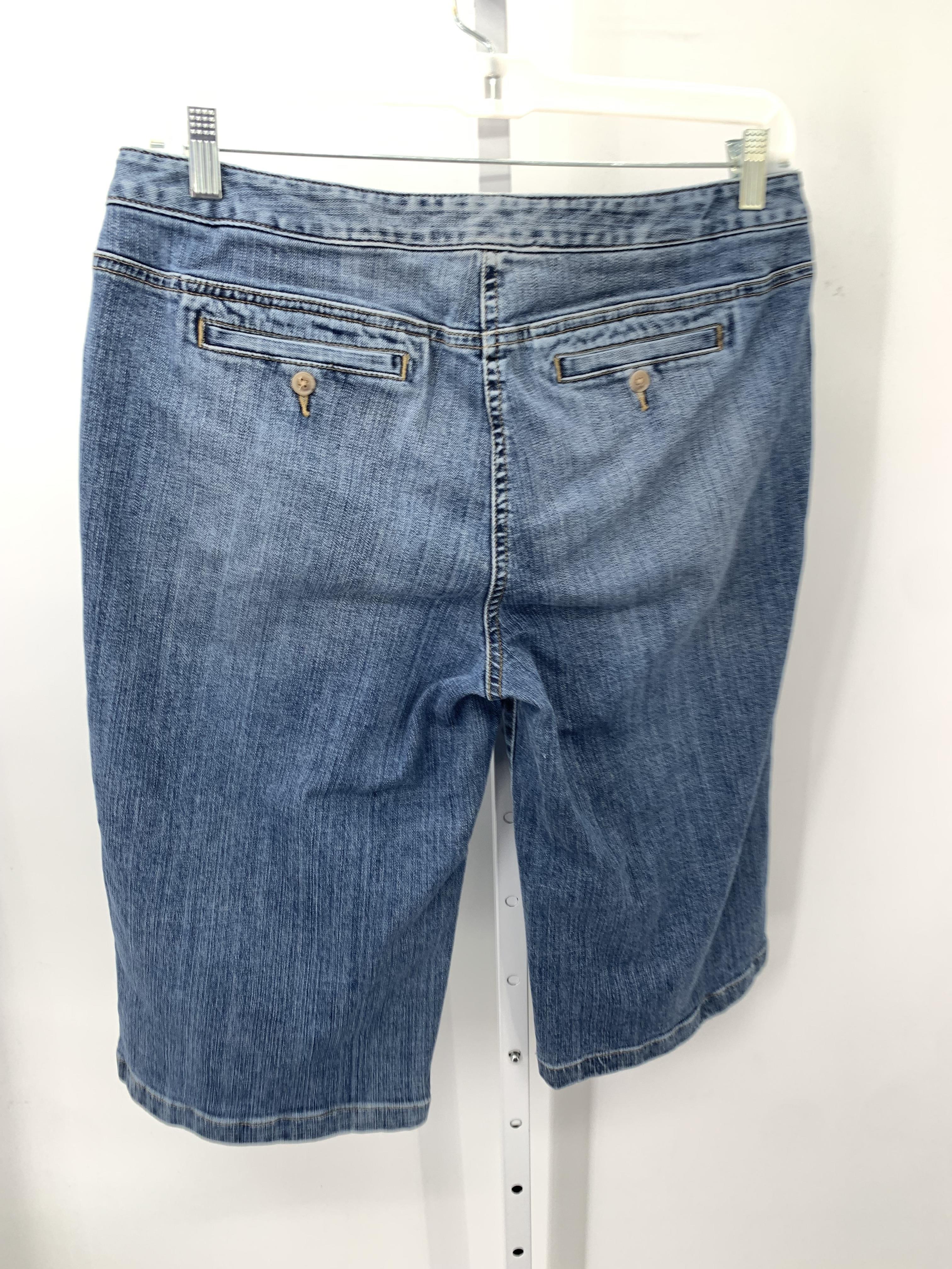 Lands End Size 14 Misses Capri Pants