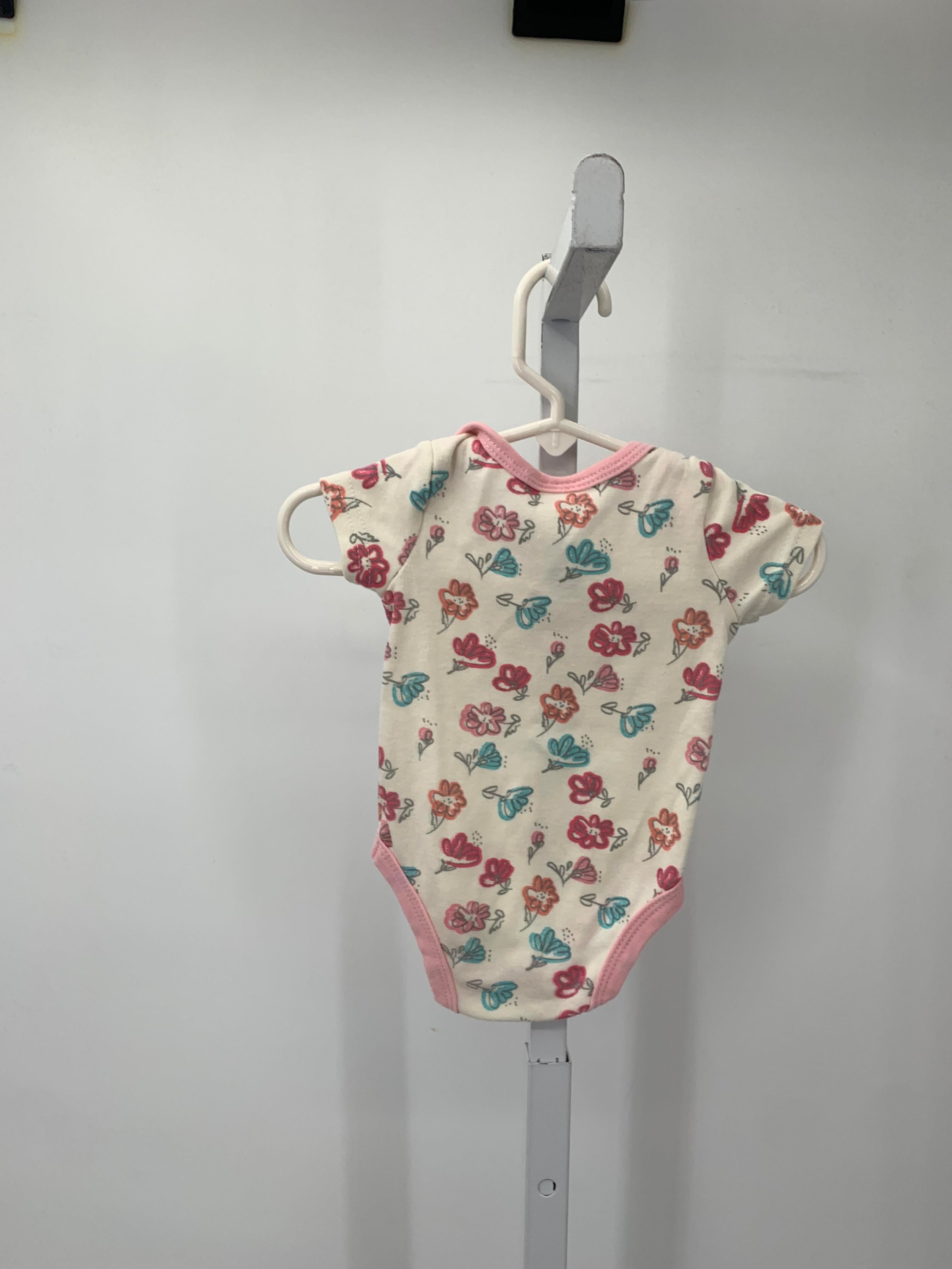 Size 0-3 months Girls Short Sleeve Shirt