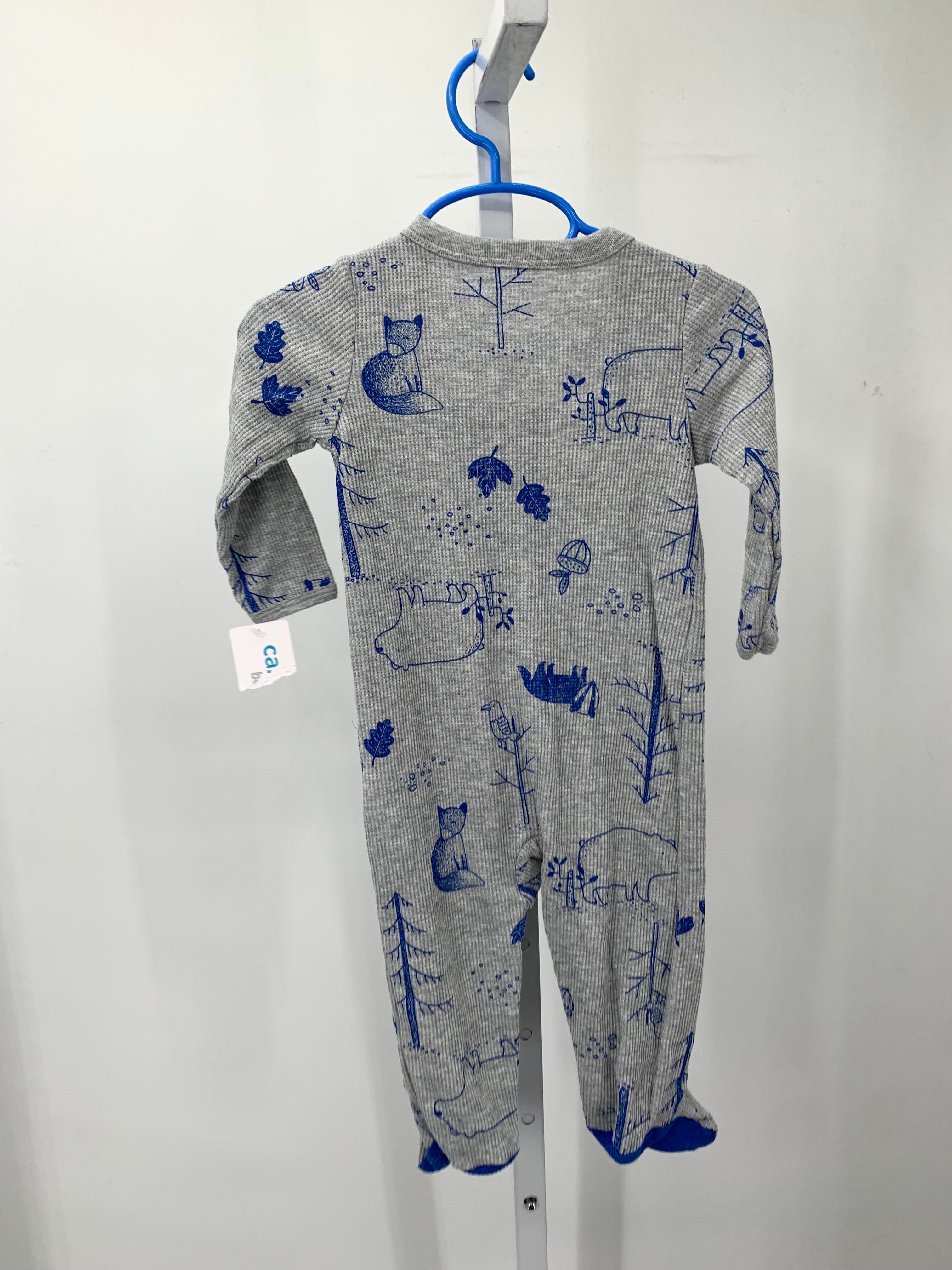 NEW BLUE FOREST ANIMALS ROMPER