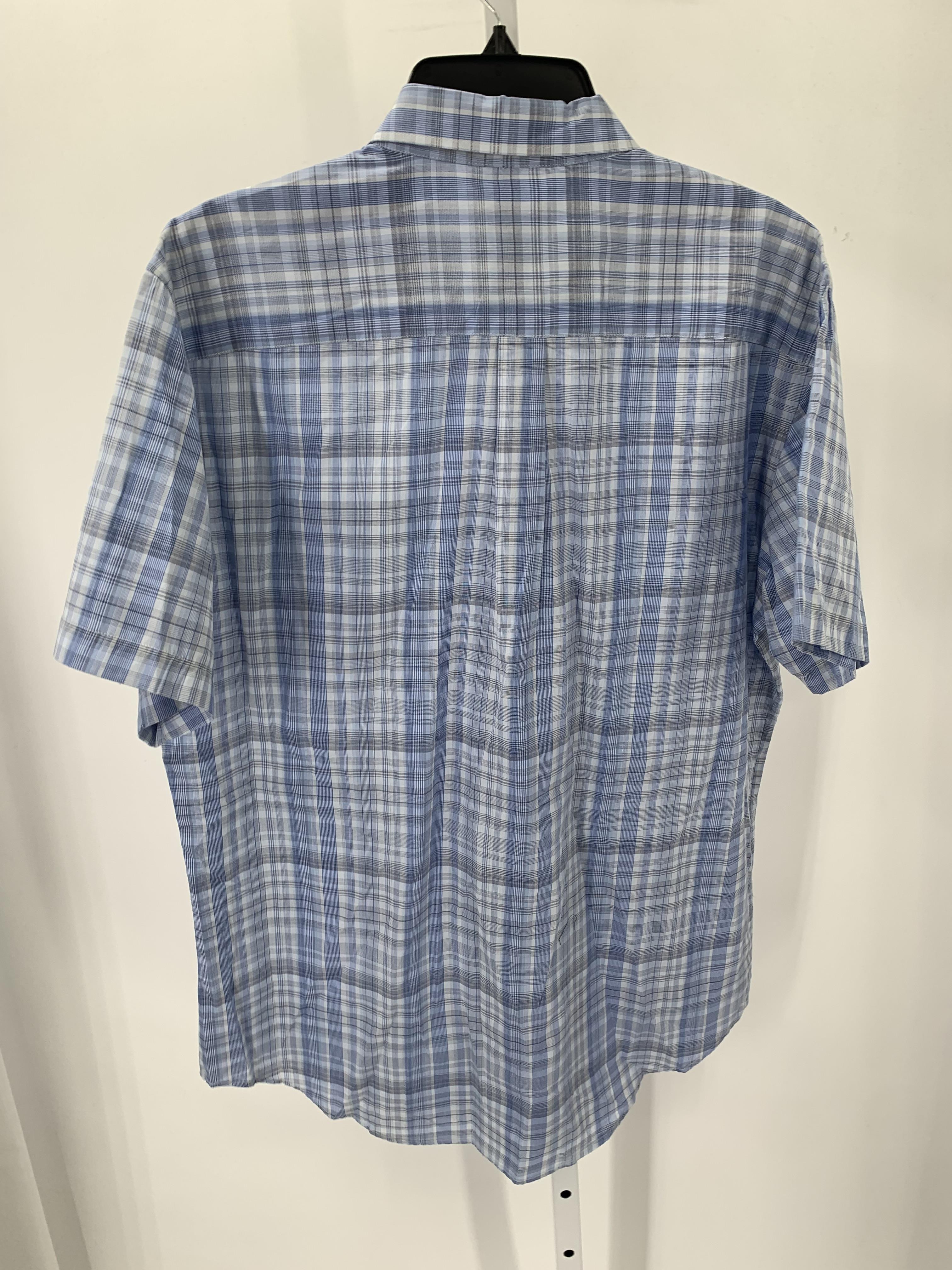 NEW PLAID BTN DOWN