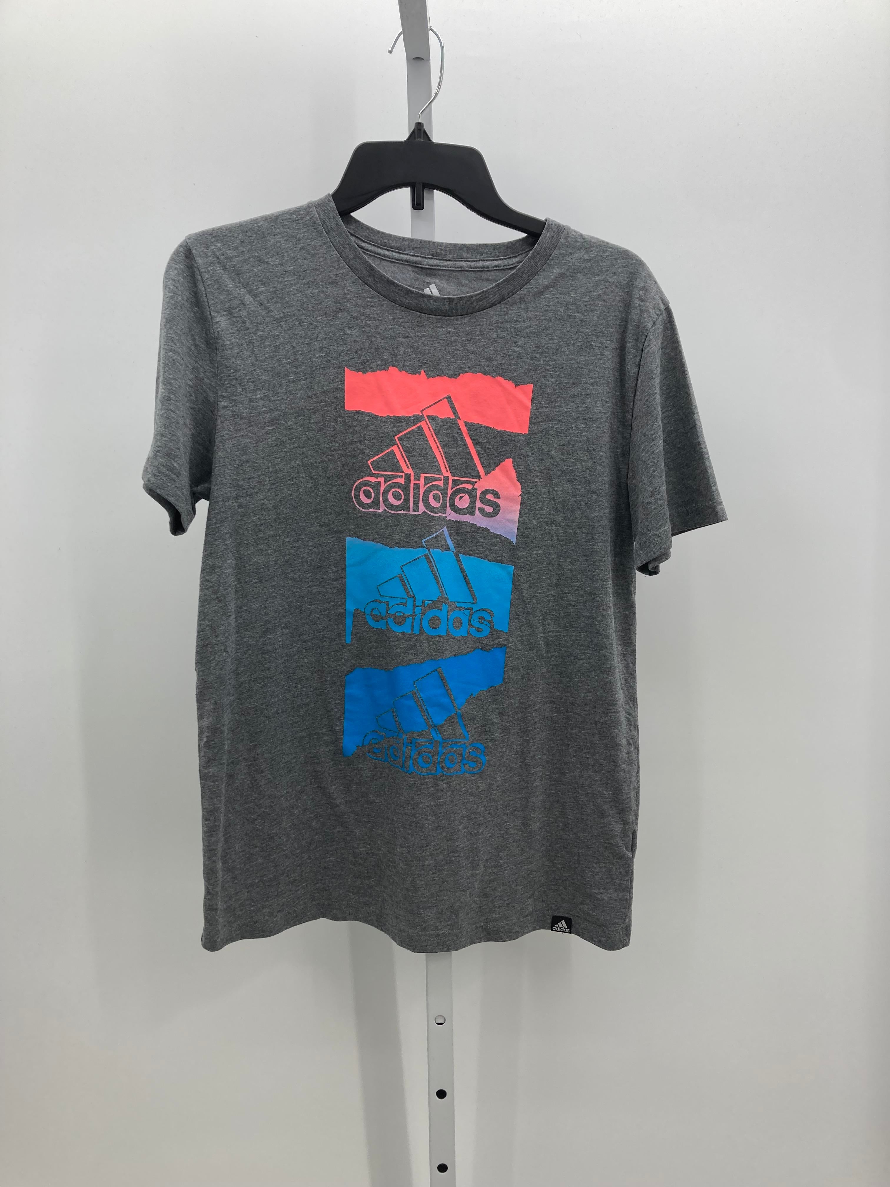 Adidas Size 18-20 Girls Short Sleeve Shirt
