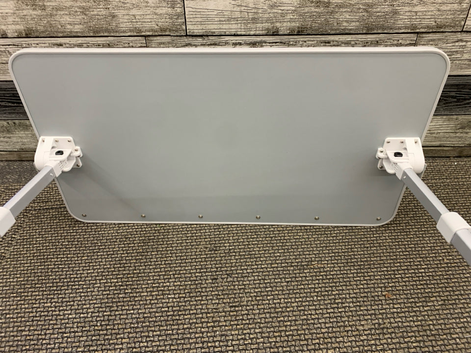 GREY LAP DESK.