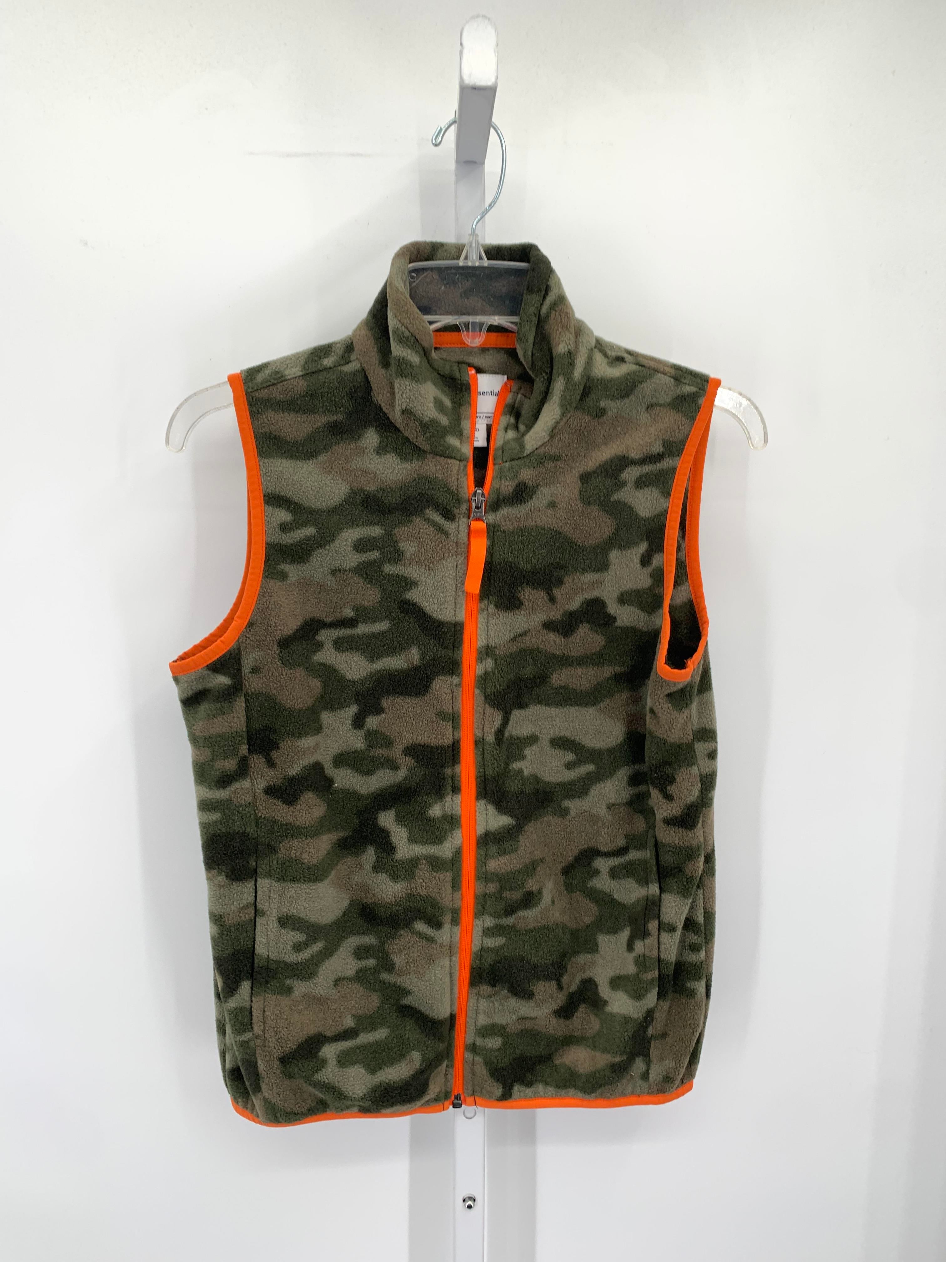 CAMO ORANGE TRIM FLEECE