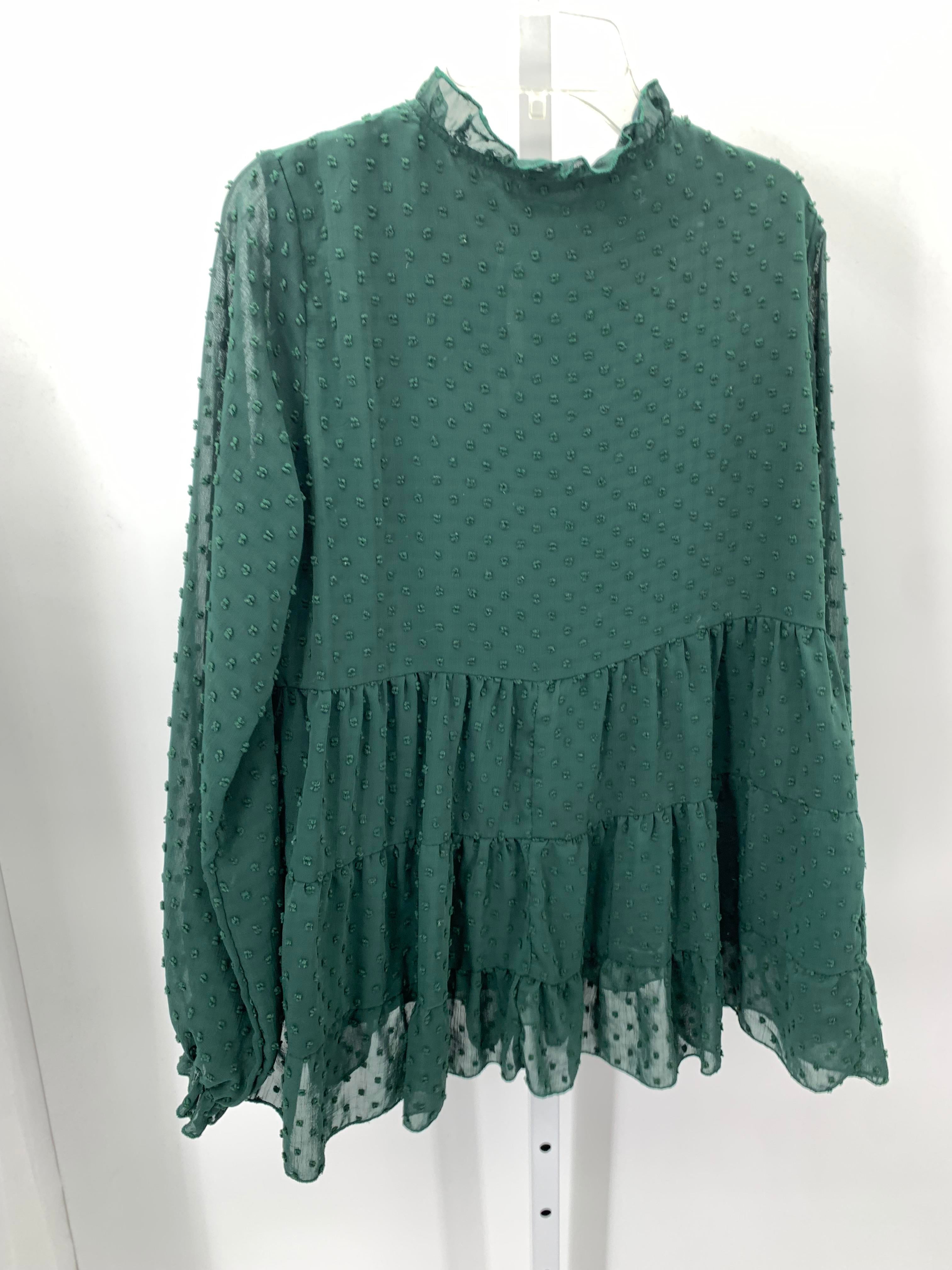 Size Small Juniors Long Sleeve Shirt