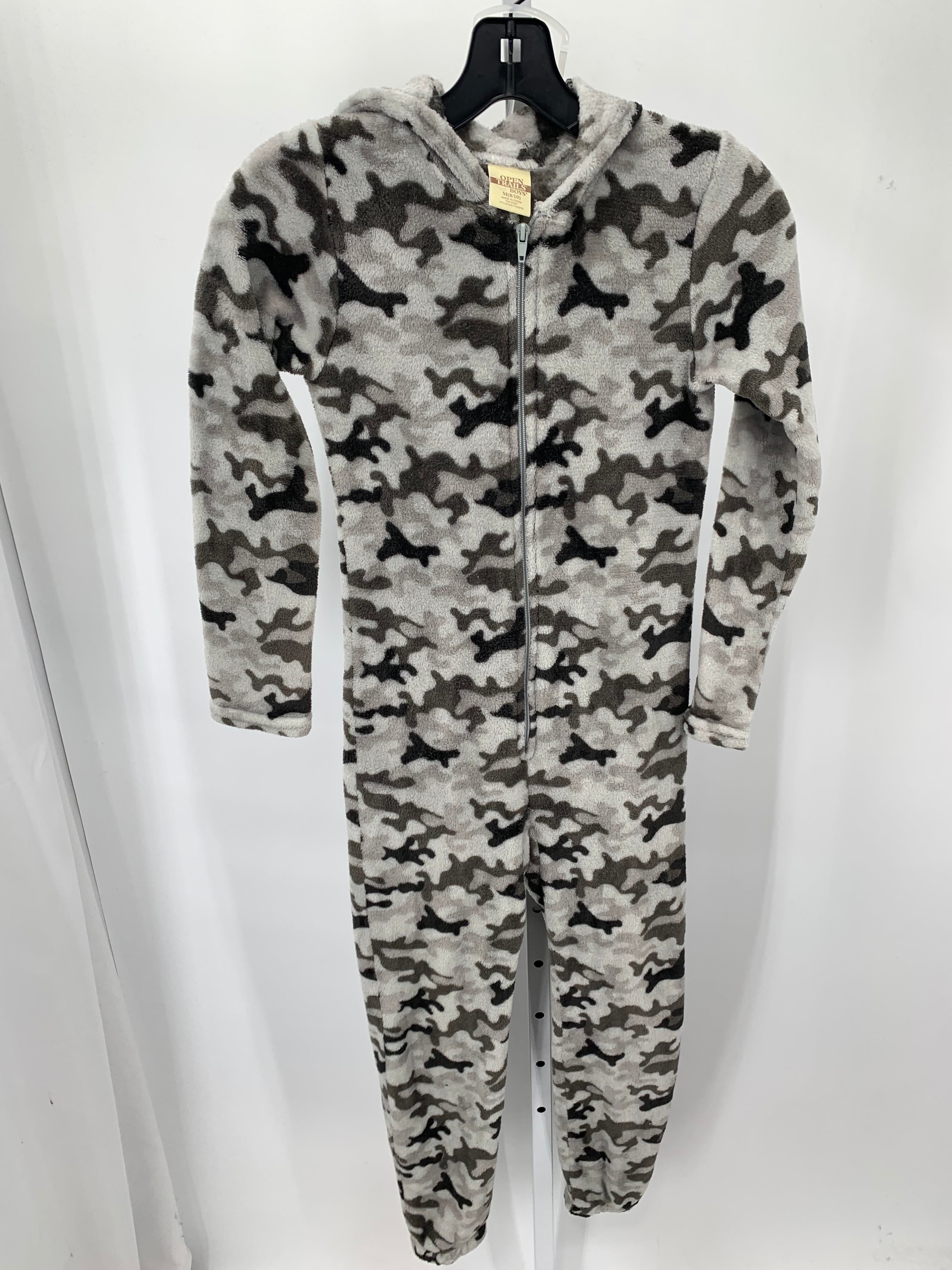 CAMO HOODED FLEECE