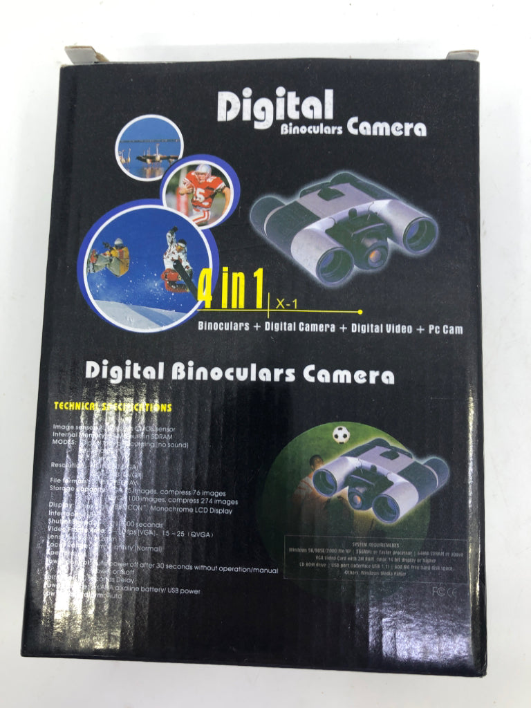 NIB DIGITAL BINOCULARS CAMERA