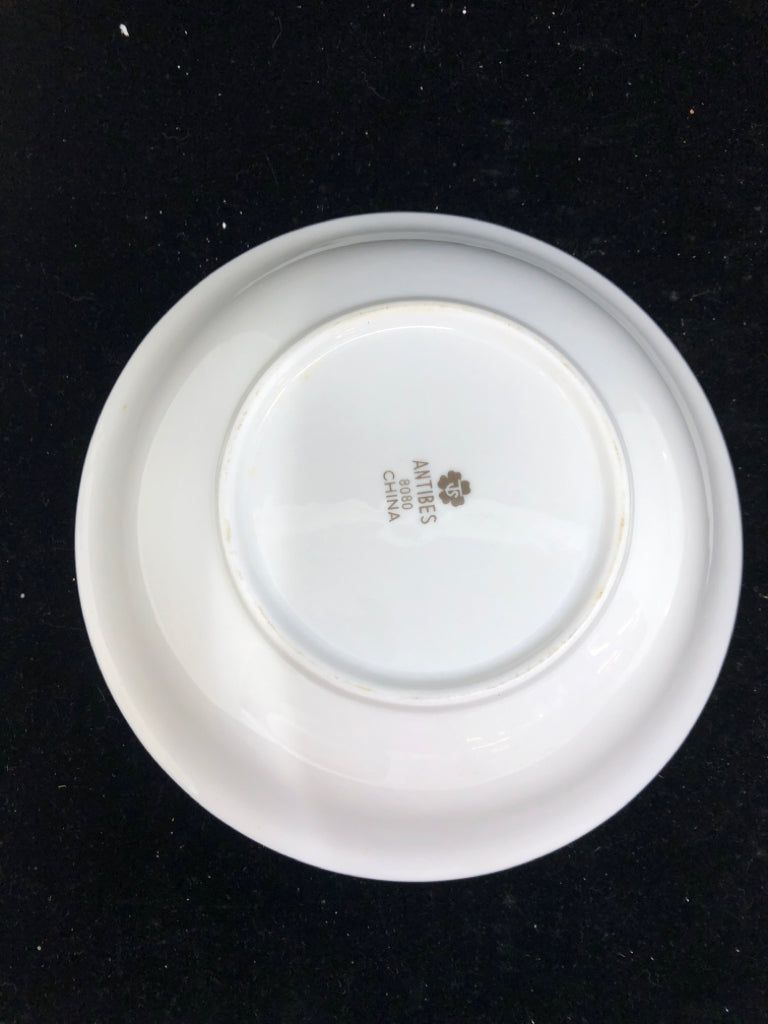 ANTIBES CHINA FLORAL SERVING BOWL.