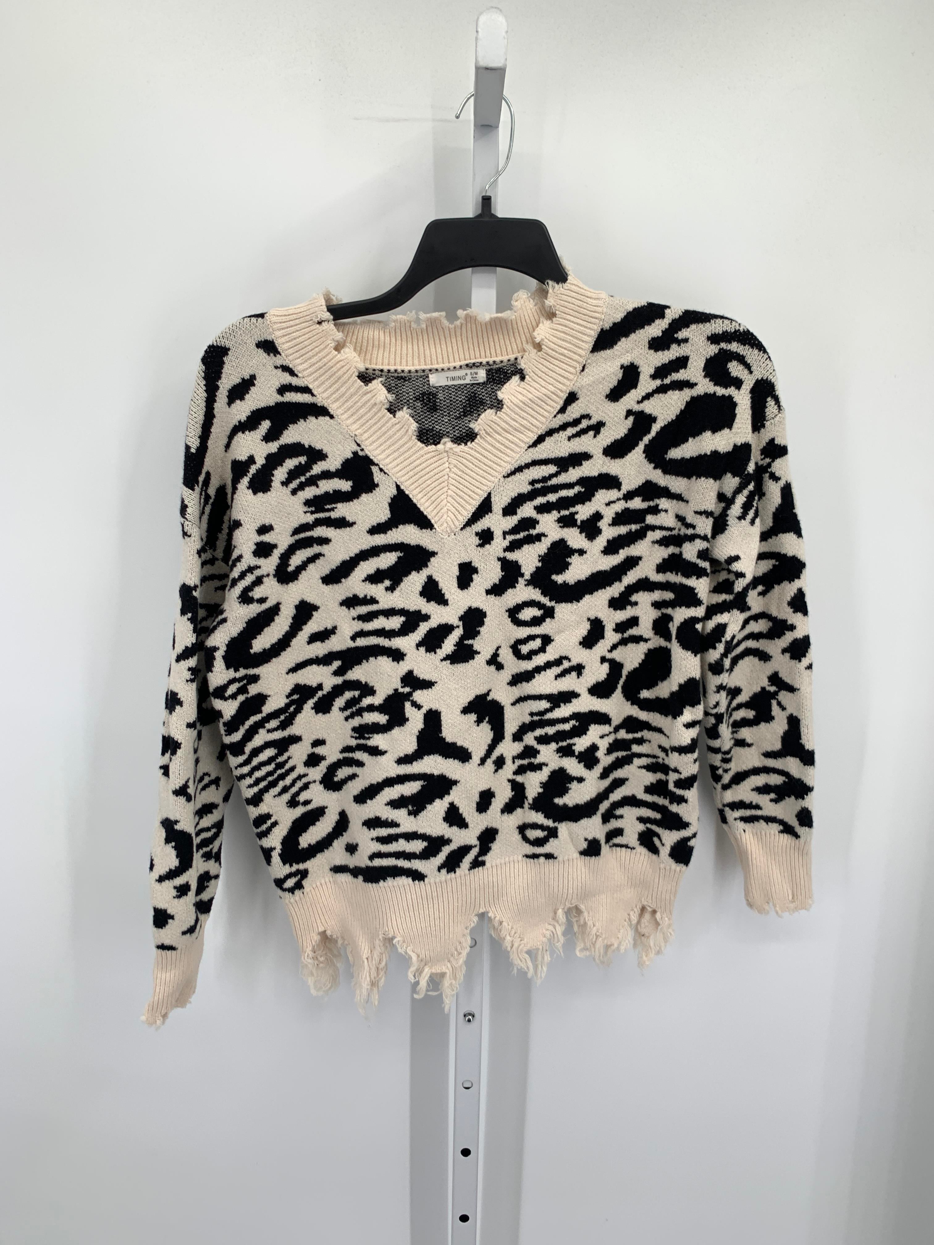 Timing Size S/M Misses Long Slv Sweater