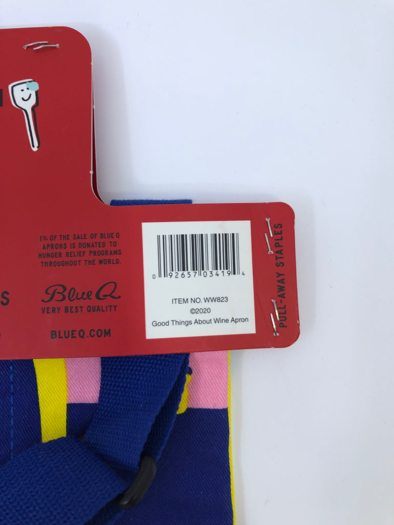 NIP I'VE HEARD COLORFUL WINE APRON.