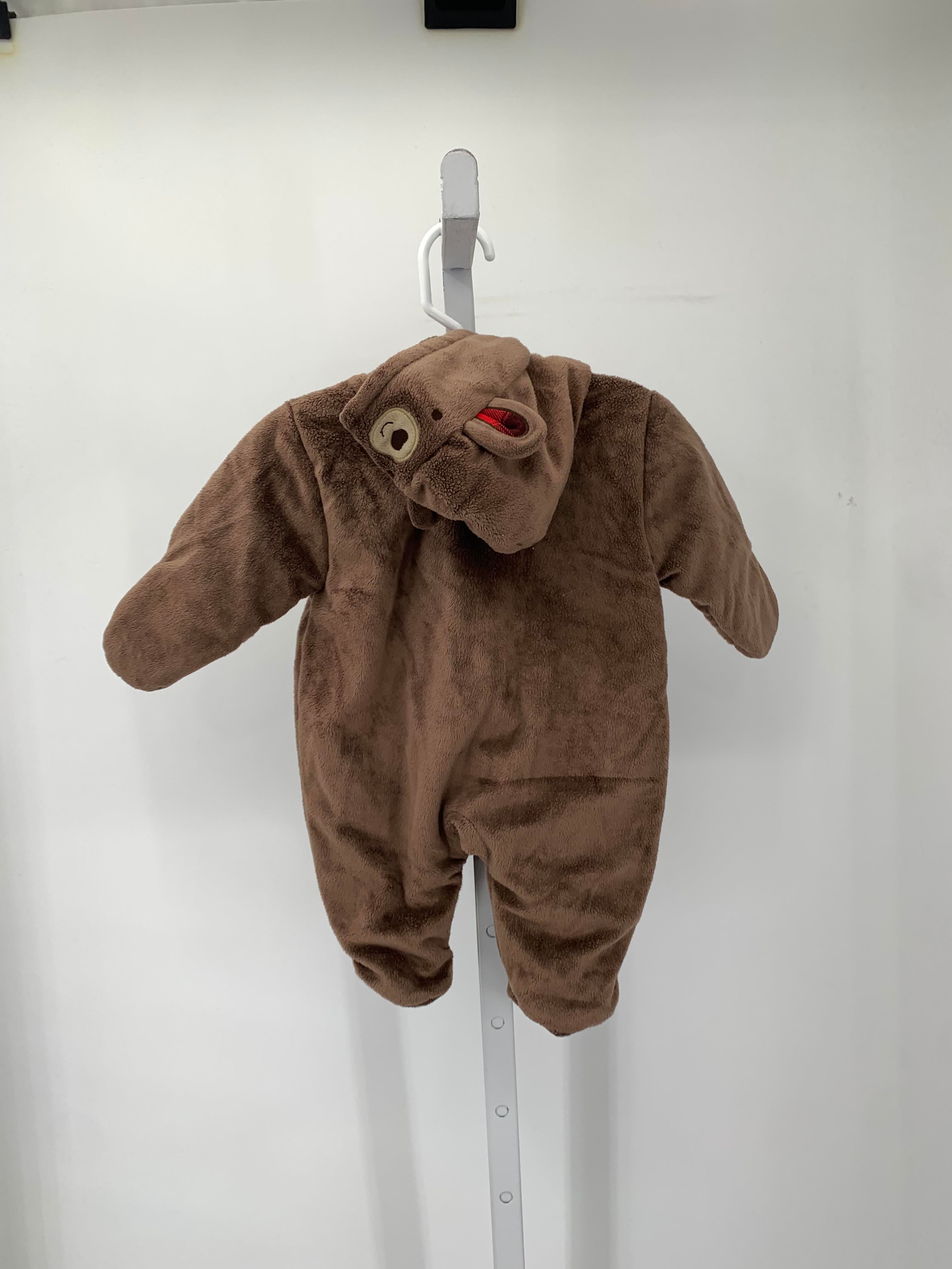 HOODED FLEECE BEAR ZIP