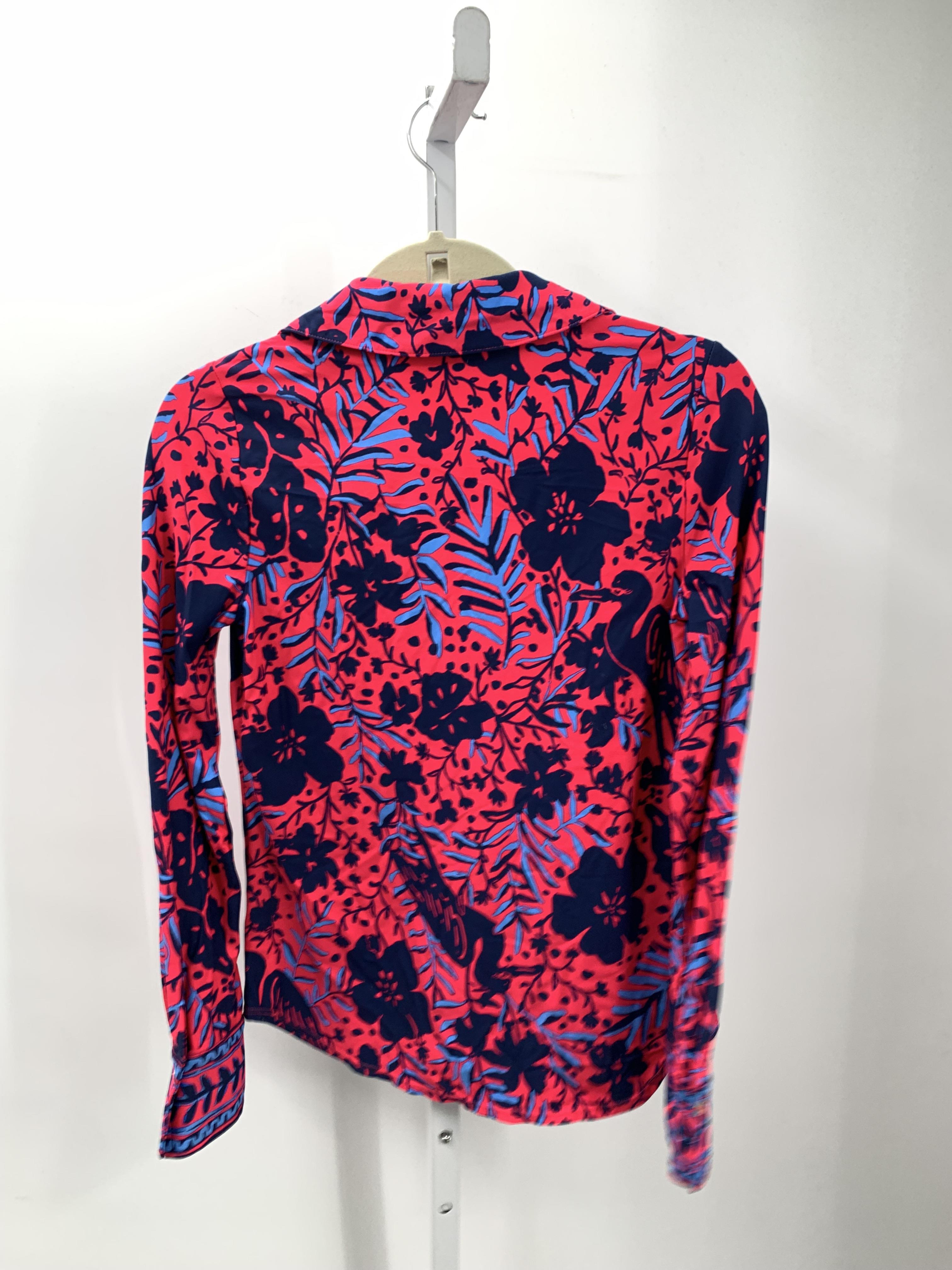 Lilly Pulitzer Size X Small Misses Long Sleeve Shirt